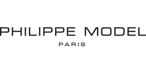 Logotipo de Philippe Model Paris en negro sobre fondo blanco