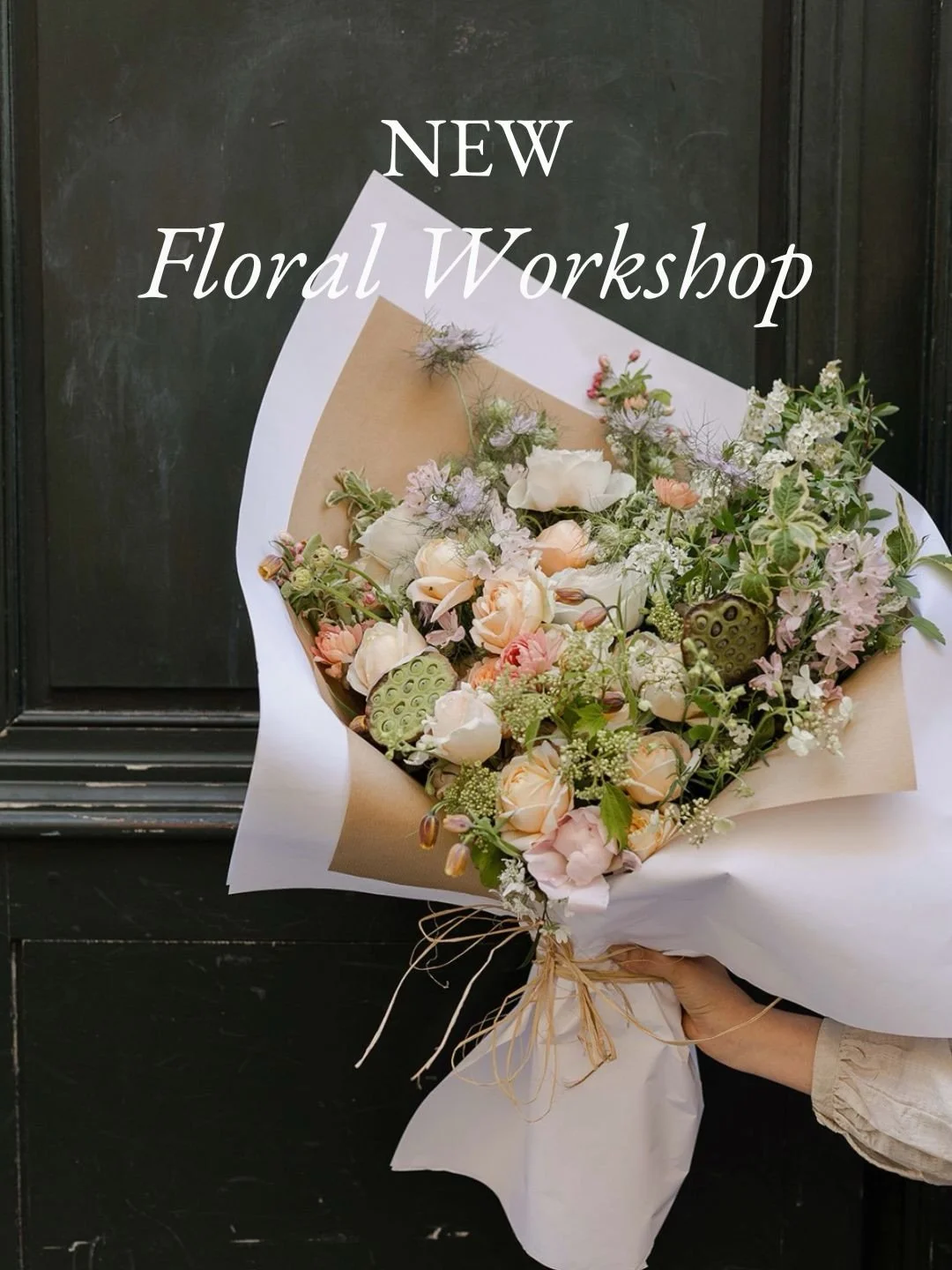 So many of you have been asking for another floral workshop&hellip; We&rsquo;re happy to share it&rsquo;s finally here! 

To celebrate the upcoming release of &lsquo;Fleurs&rsquo; we&rsquo;re hosting a bouquet-making class at the shop in Paris 💐

Yo