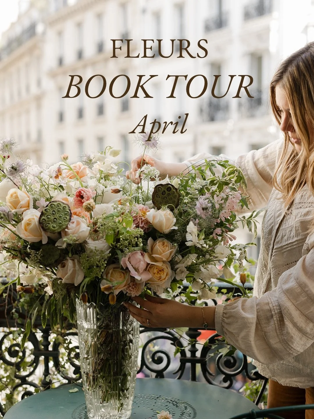 We&rsquo;re taking Fleurs on the road 💐

This book has been such a creative joy and an incredible honor to bring to life, and now it&rsquo;s giving me the chance to take my workshops on the road! I can&rsquo;t wait to host floral classes, book signi