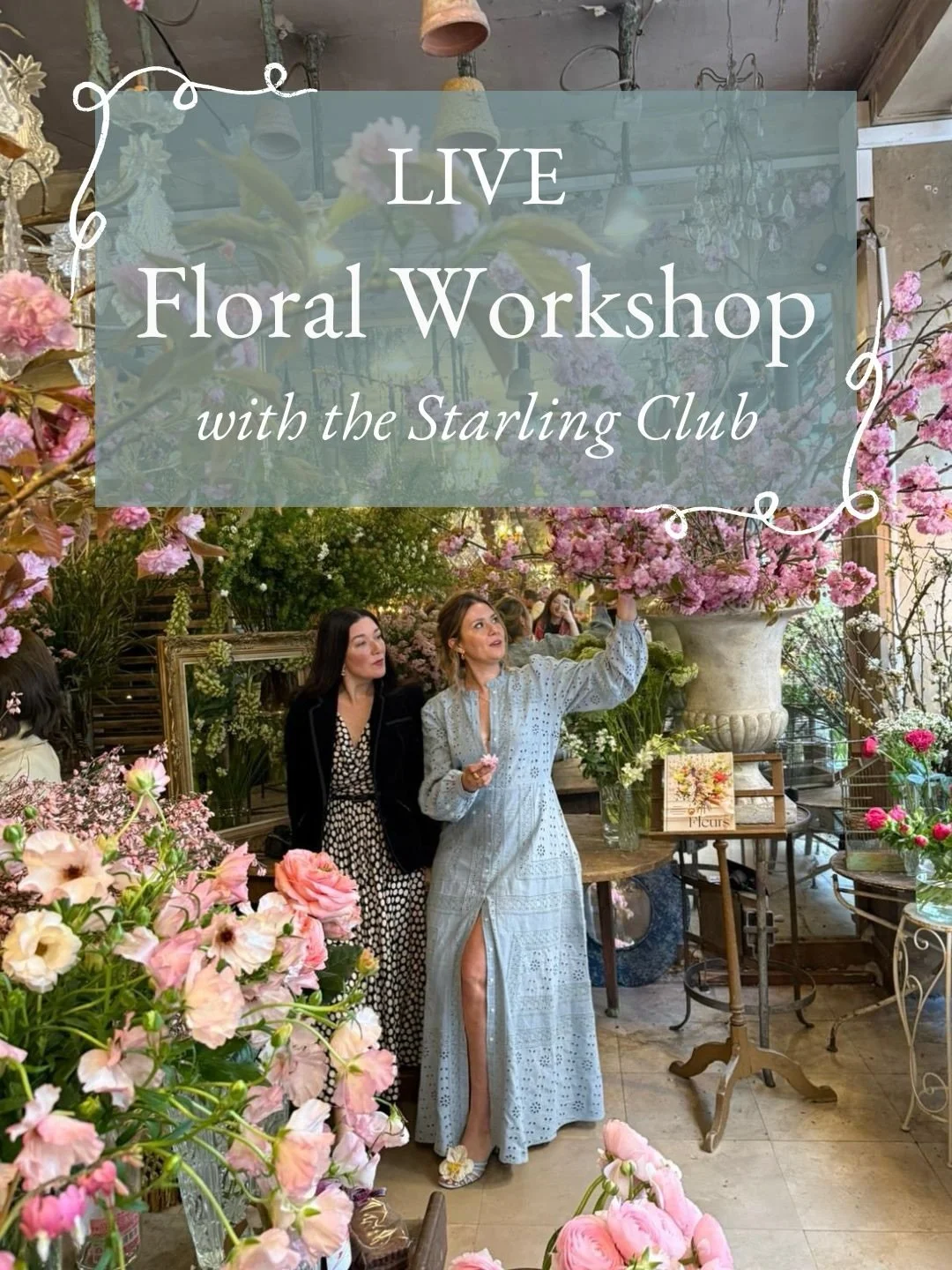 I&rsquo;ve travelled around the world hosting floral classes for the release of Fleurs, and it&rsquo;s been such a joy meeting flower lovers everywhere.

For those whose cities I haven&rsquo;t made it to yet, I&rsquo;m so happy to finally bring the w