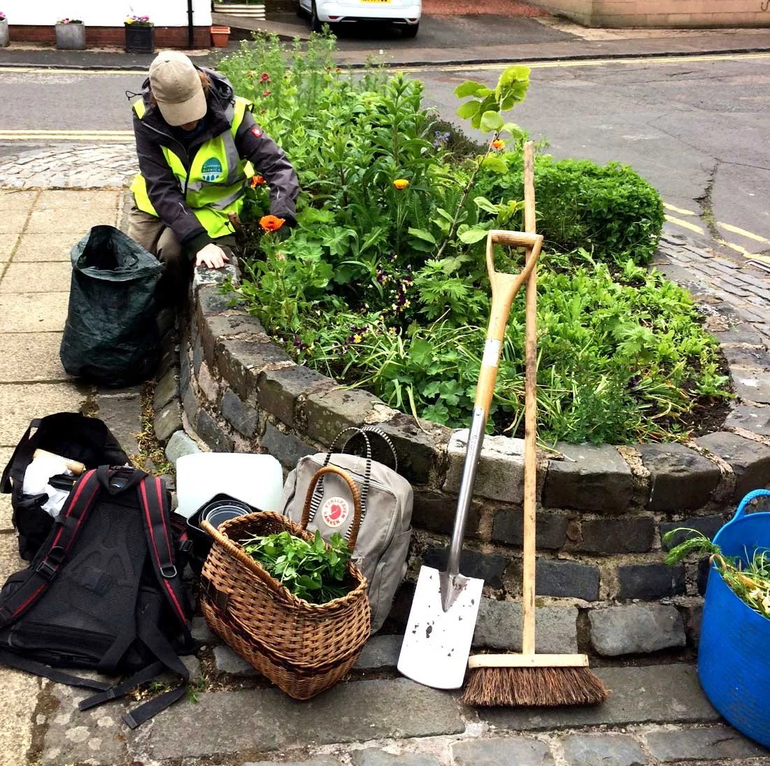 Foul Ford bed - Greener Berwick Growing Communities Action Group