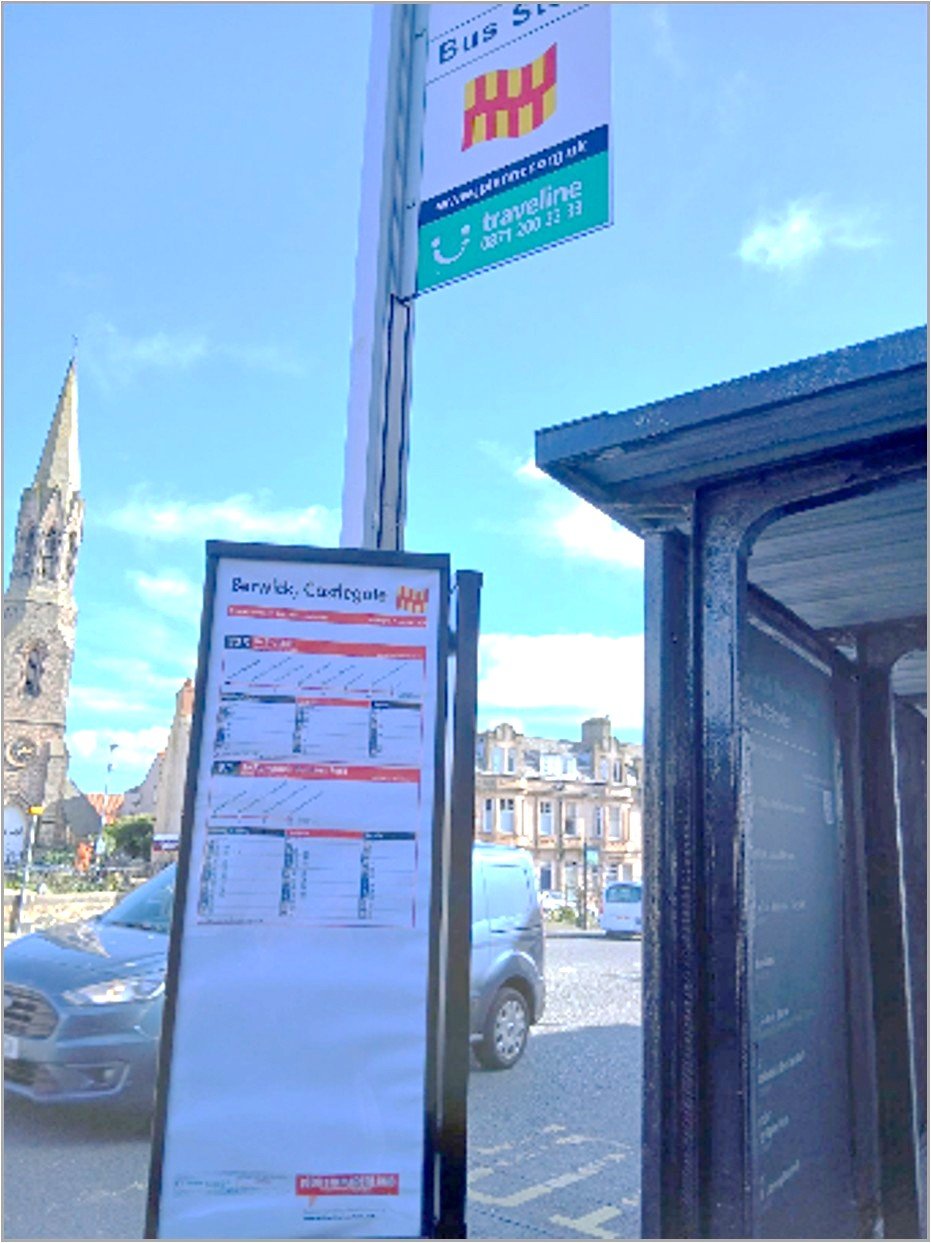 Berwick bus stop