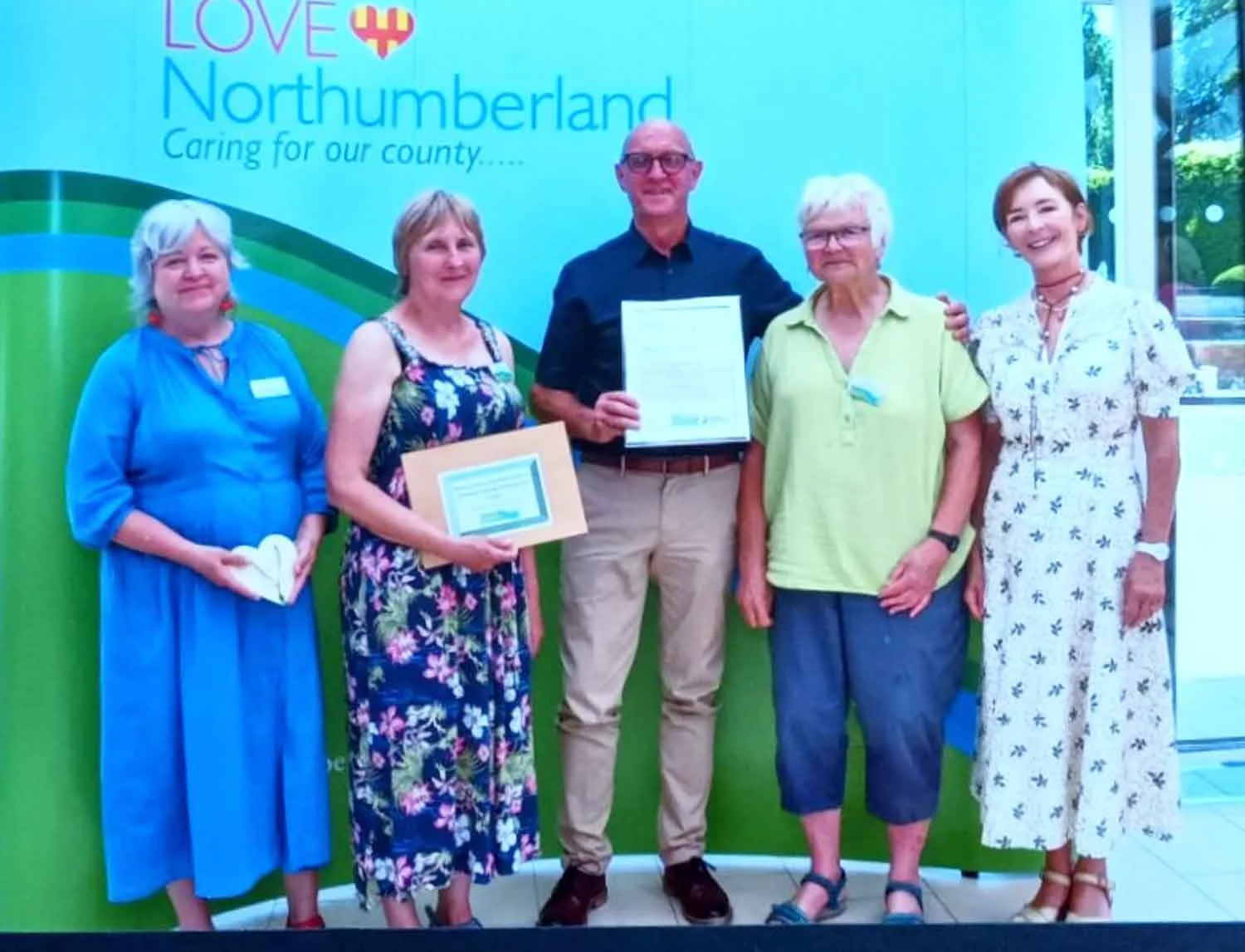 Repair Cafe recognised at LOVE Northumberland Community Awards
