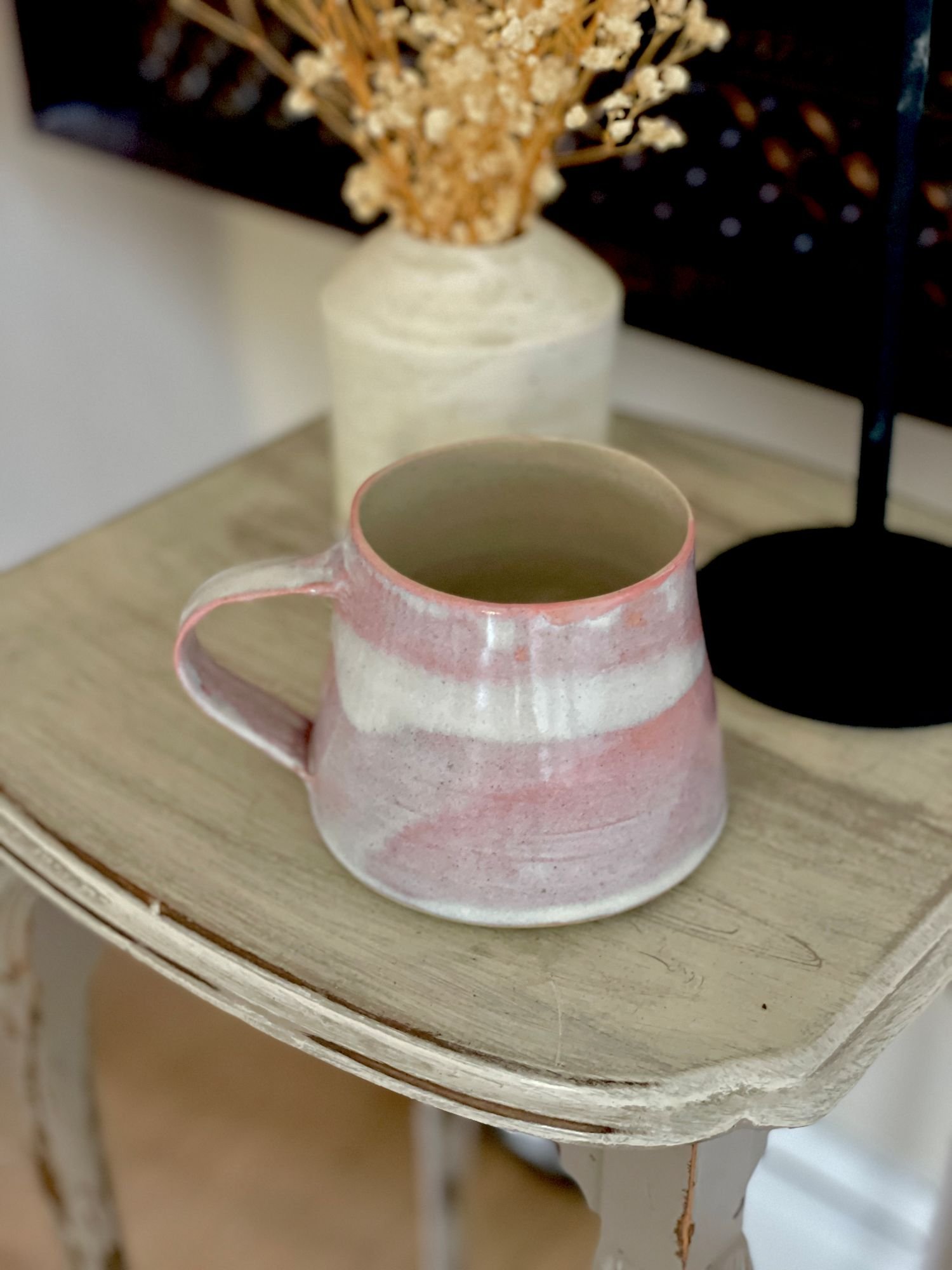 handcrafted ceramic mug
