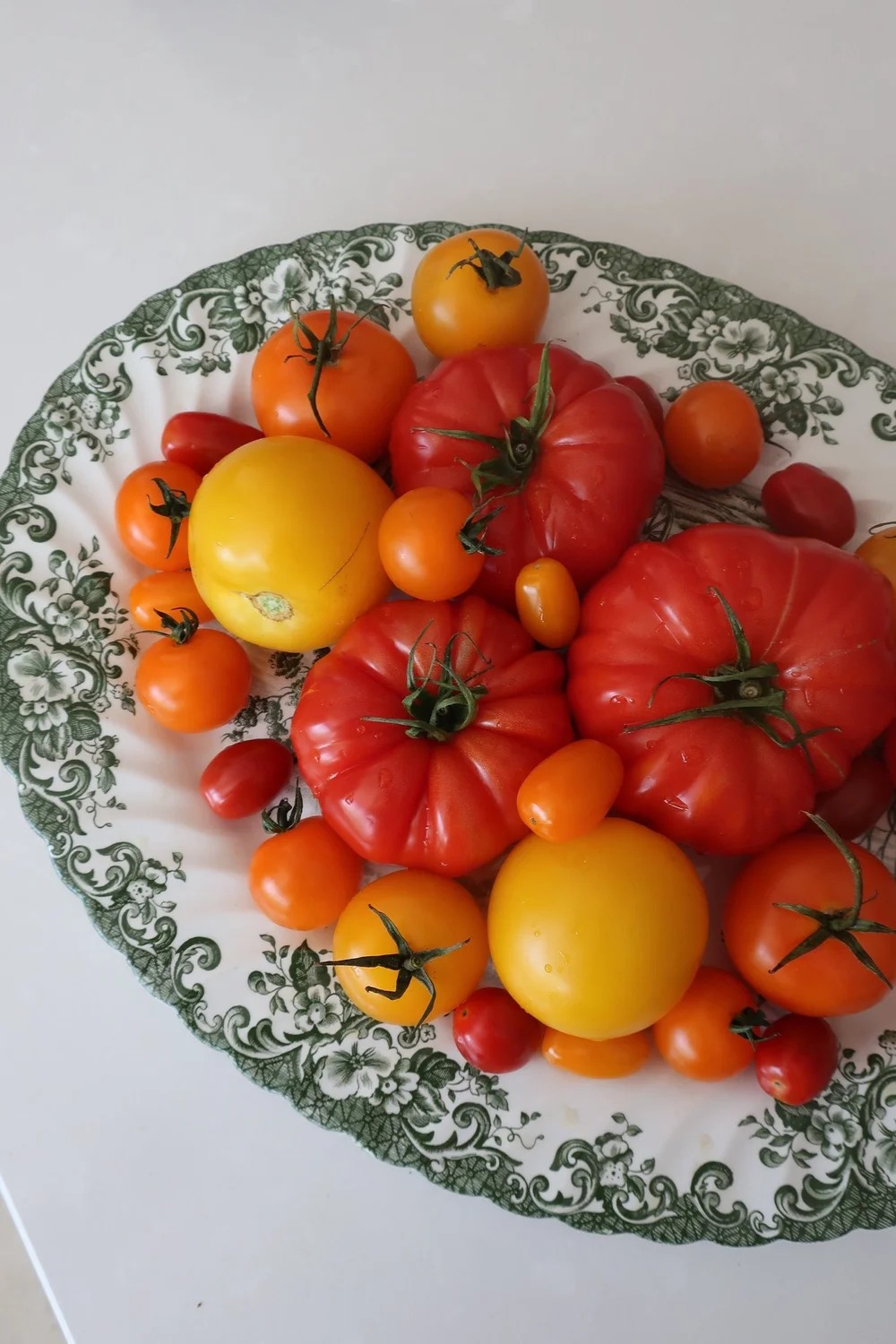 Green Decorative Platter