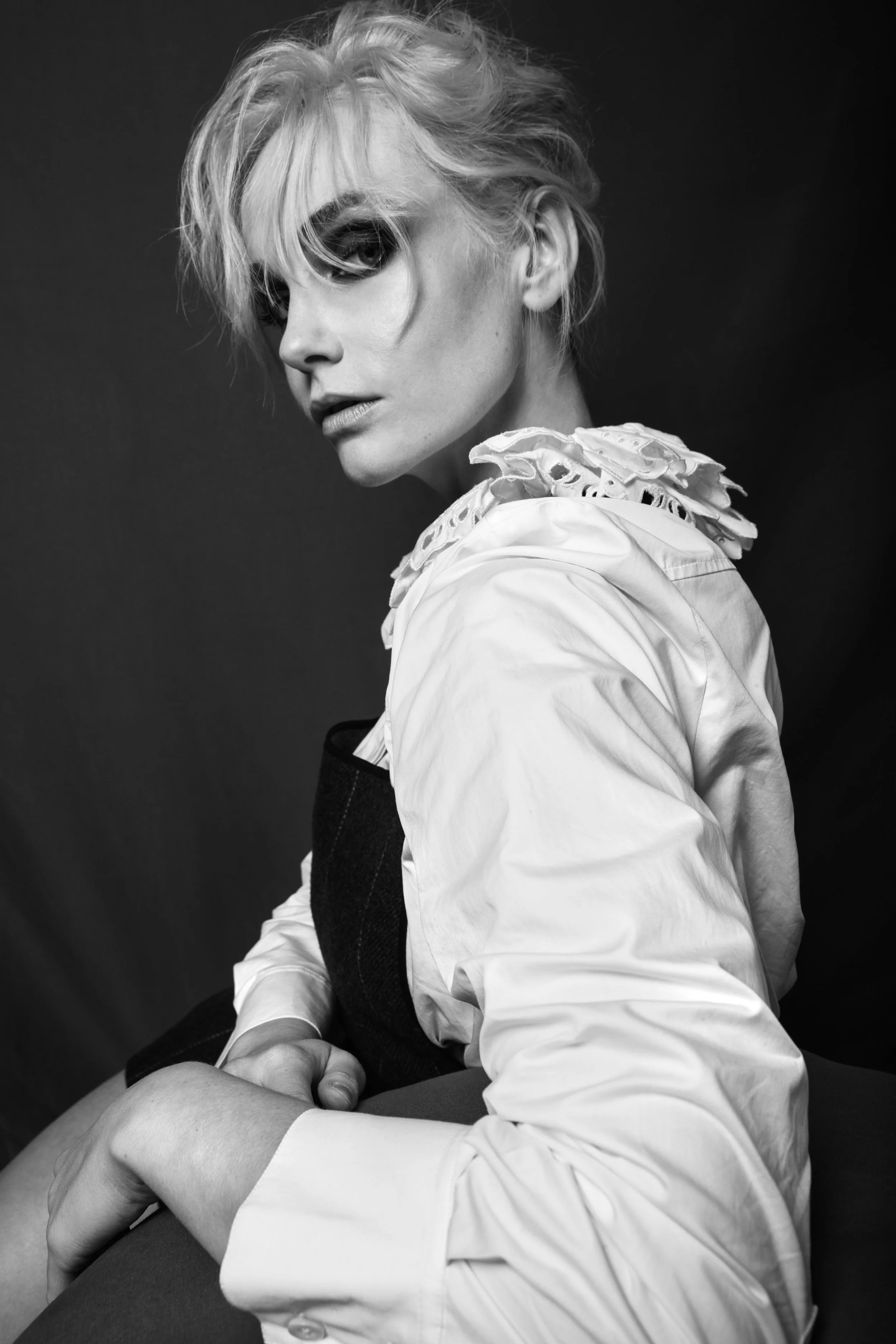 Beautiful black and white photos.