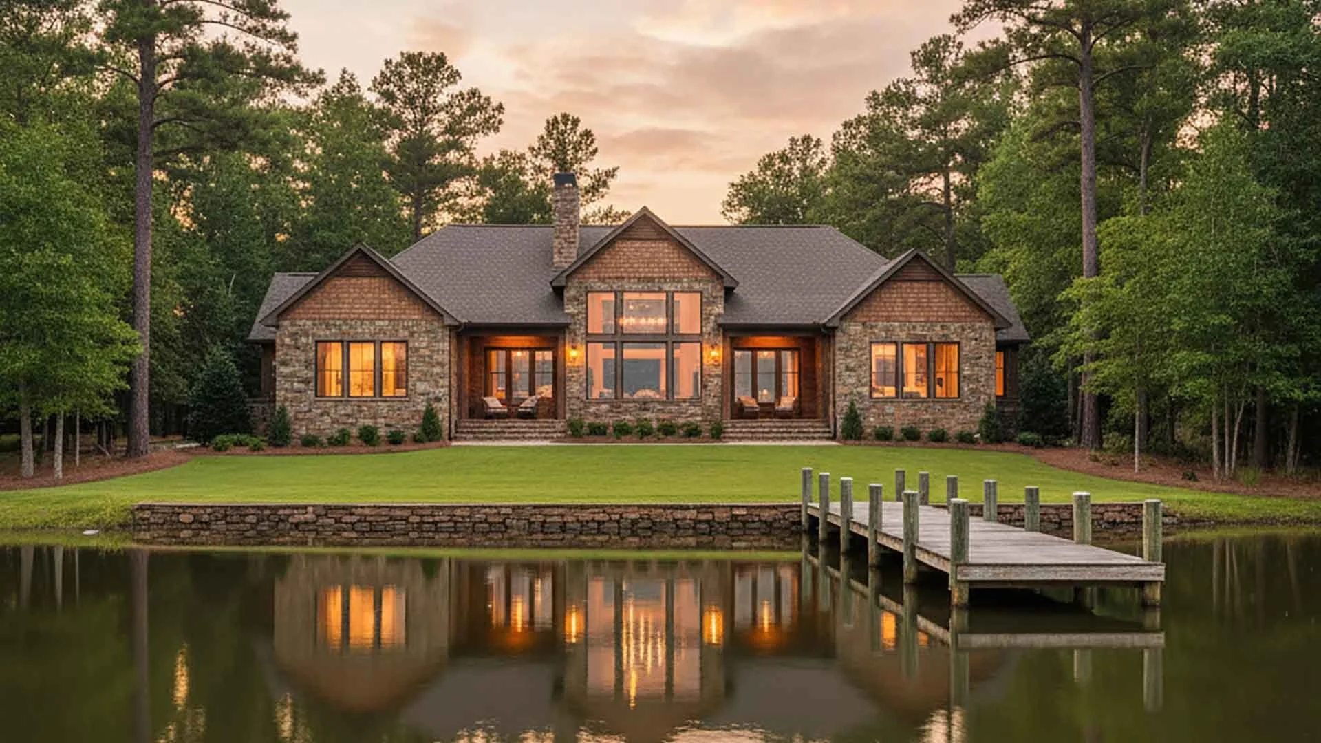 Build Custom Homes At McCord’s Ferry on Lake Marion