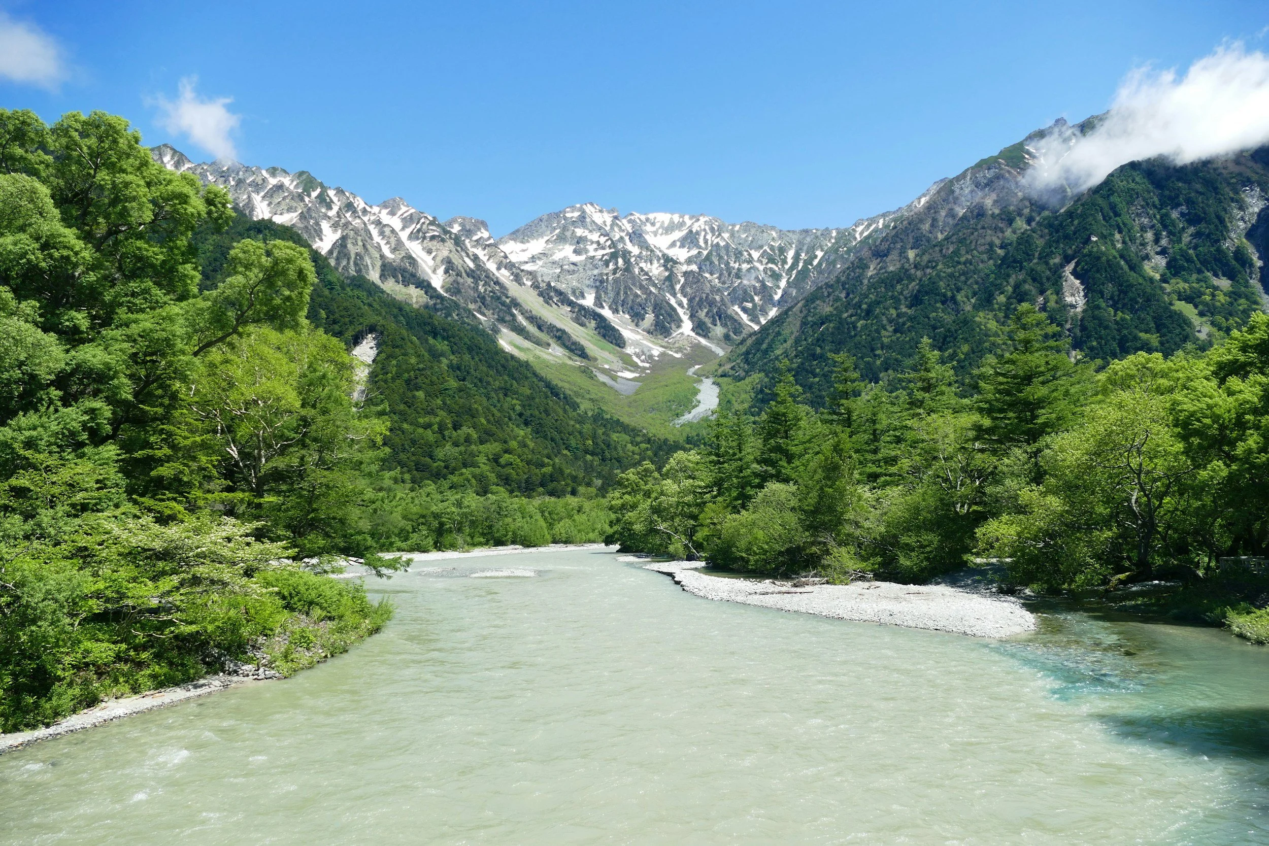 the japanese alps