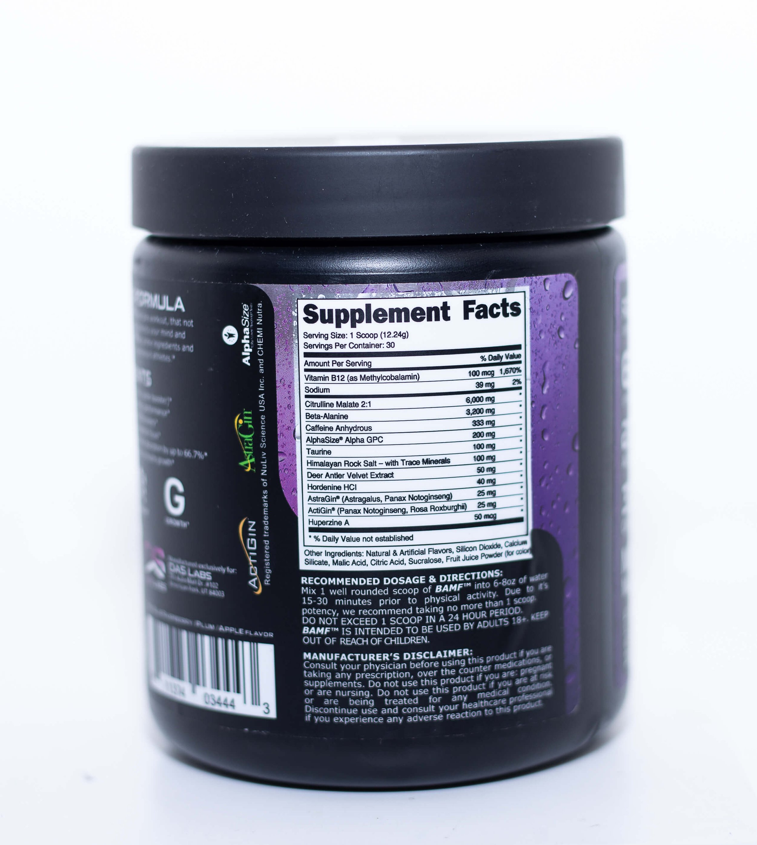 BAMF High Stimulant Nootropic Pre-Workout Make It Rain
