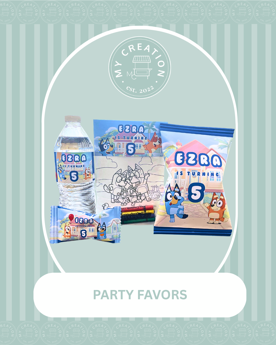  
  Party Favors - Custom Pricing 