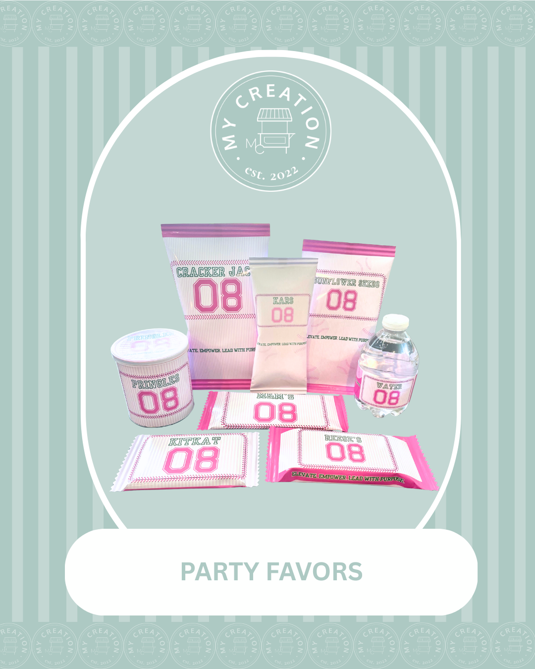  
  Party Favors - Custom Pricing 