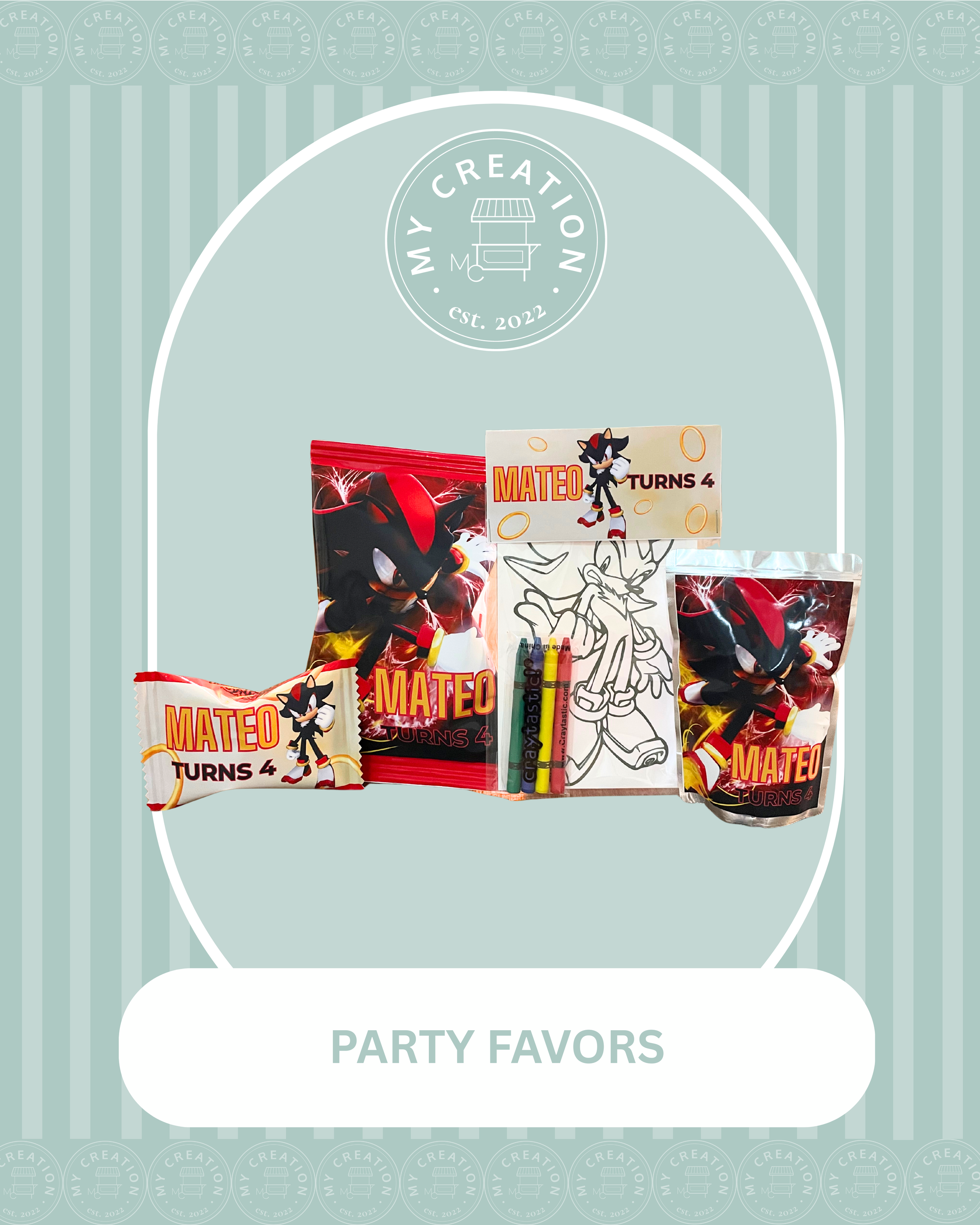  
  Party Favors - Custom Pricing 
