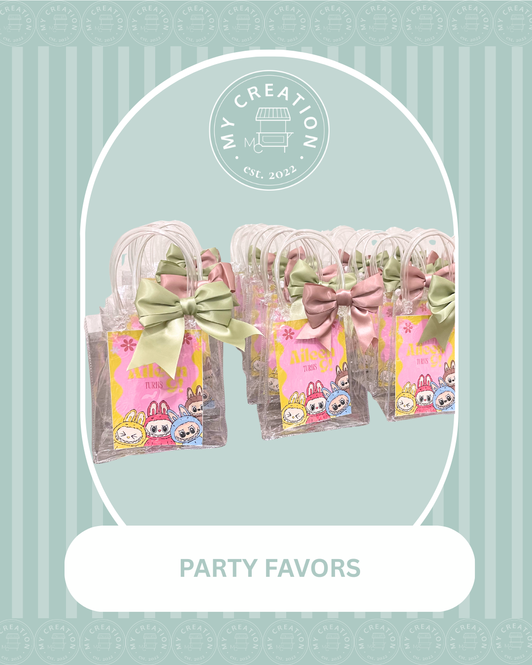  
  Party Favors - Custom Pricing 