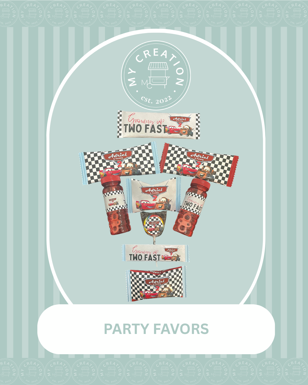  
  Party Favors - Custom Pricing 