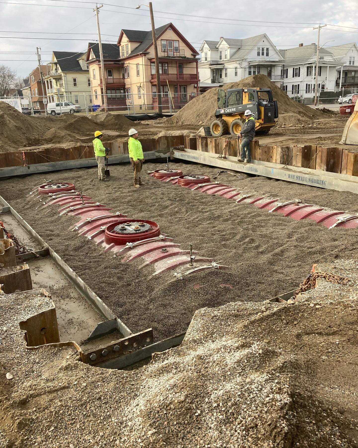 Tank set day.  7/11 Pawtucket