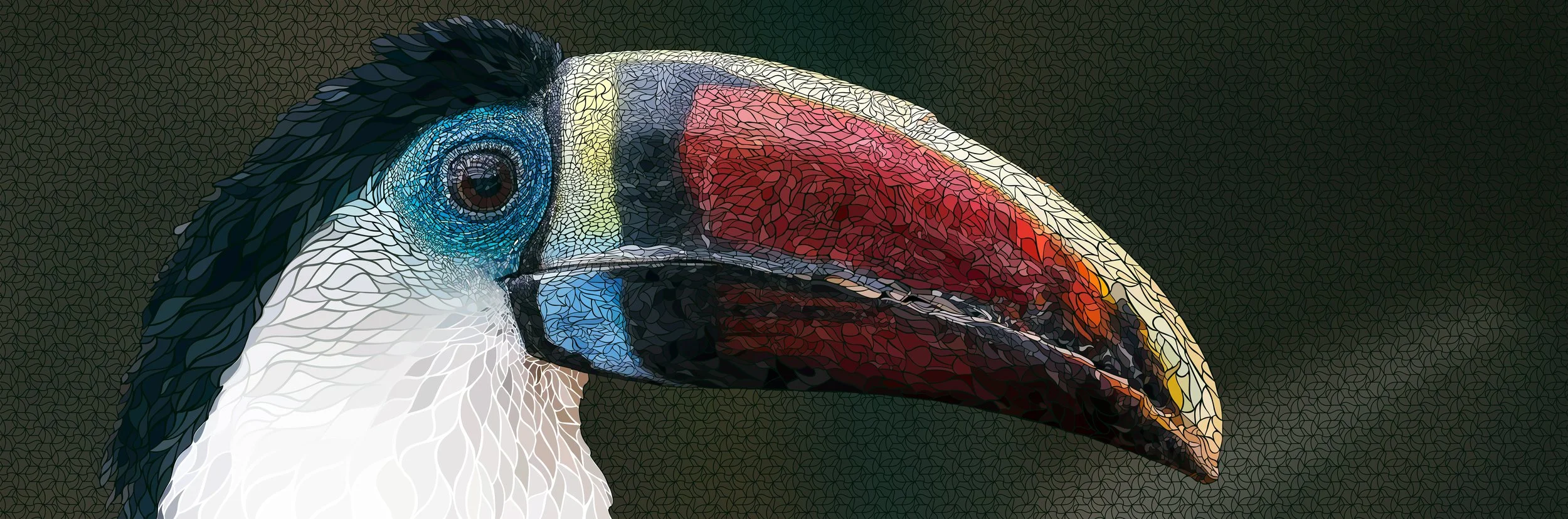 Toucan Mosaic