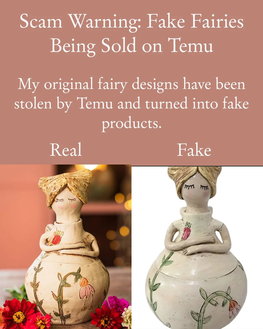 An Important Notice About Fake Fairies, Stolen Images, and Online Scams