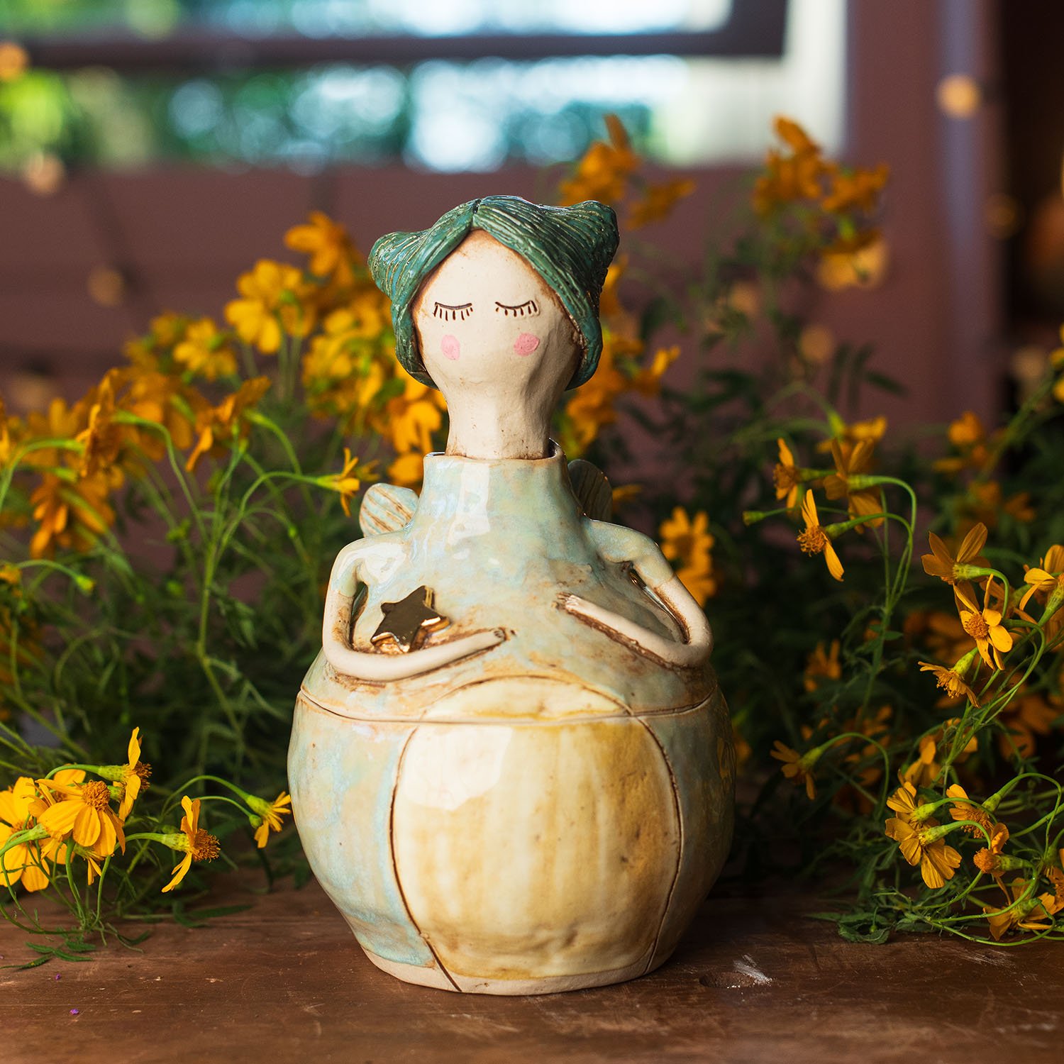 *SECONDS Moon Poppy ~ Fairy Jar