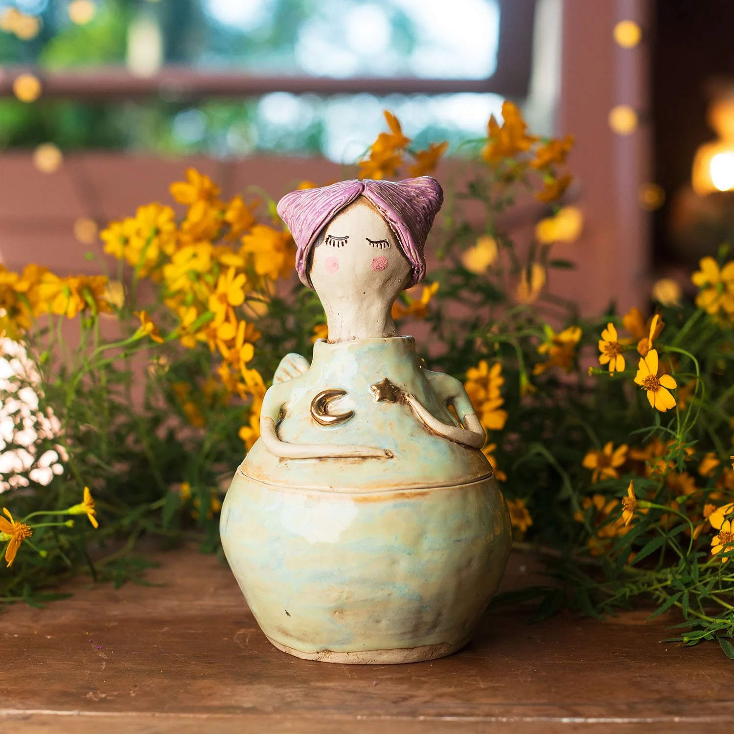 Moon Poppy ~ Fairy Jar