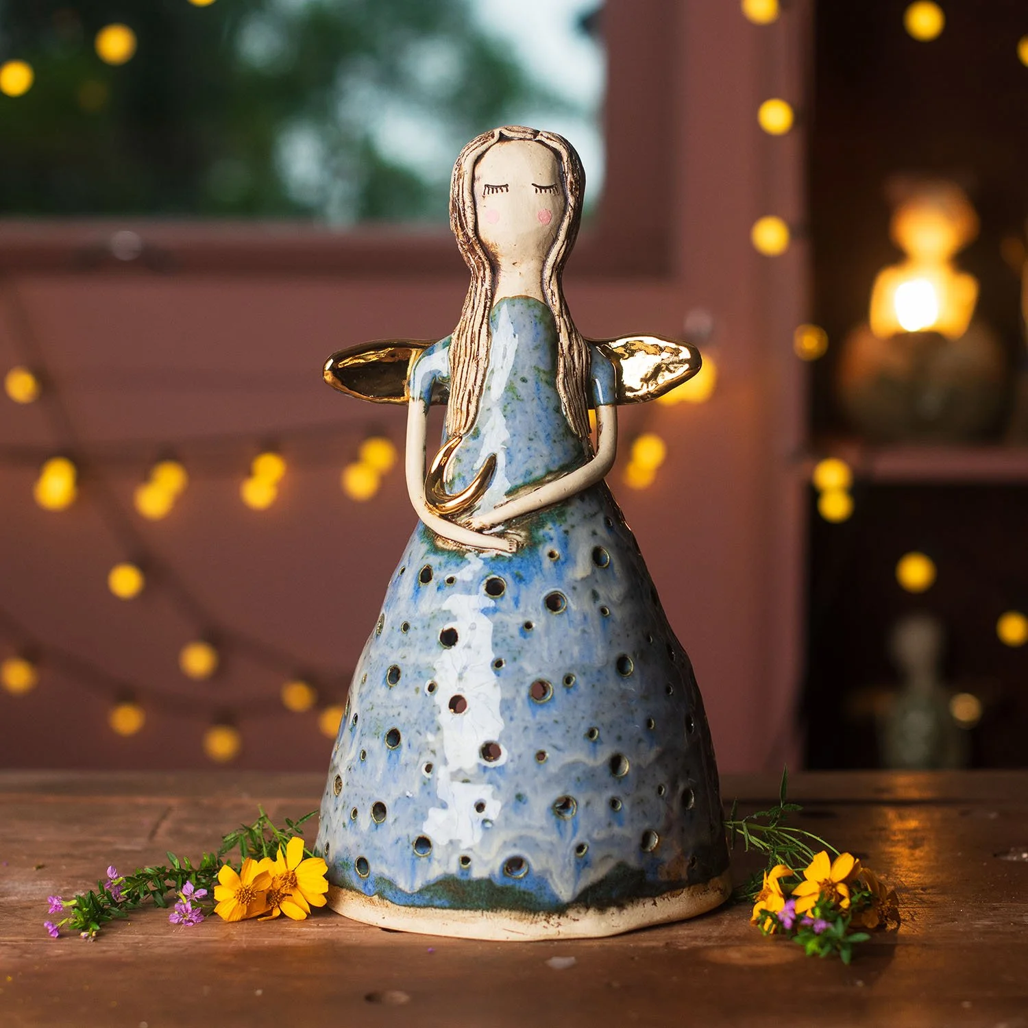 Bluebell Moon ~ Candle fairy