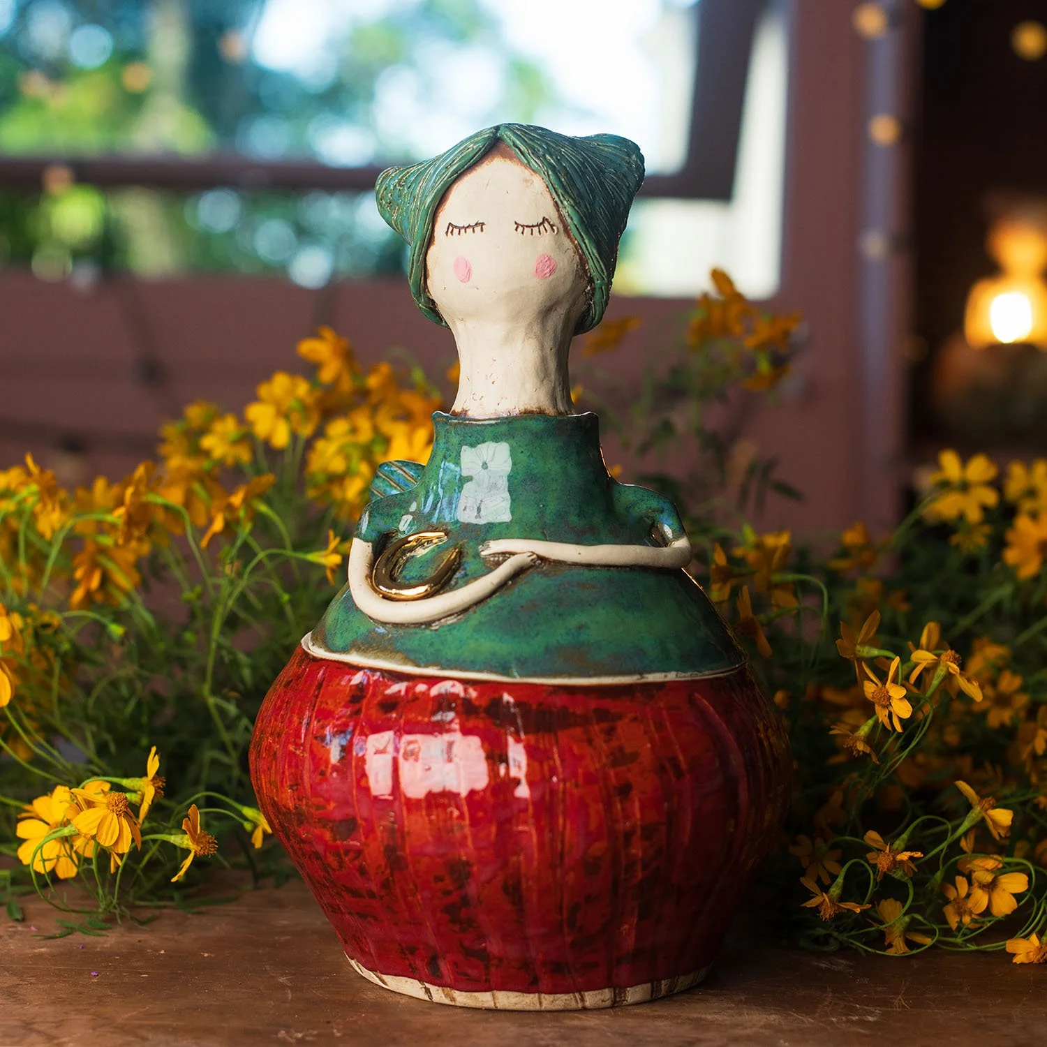 Celestial Wildflower ~ Fairy Jar