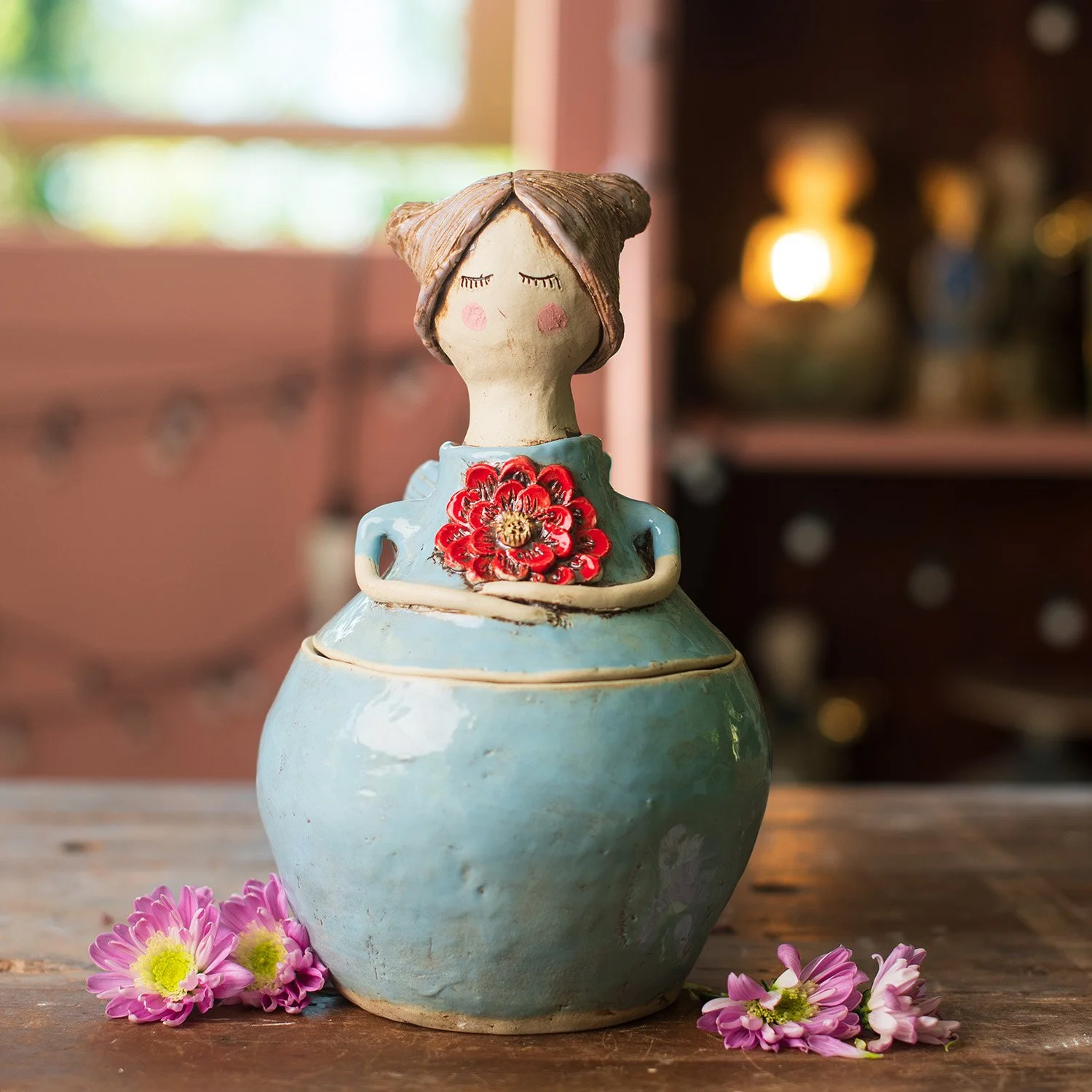 Snowdrop Shortcake ~ Fairy Jar