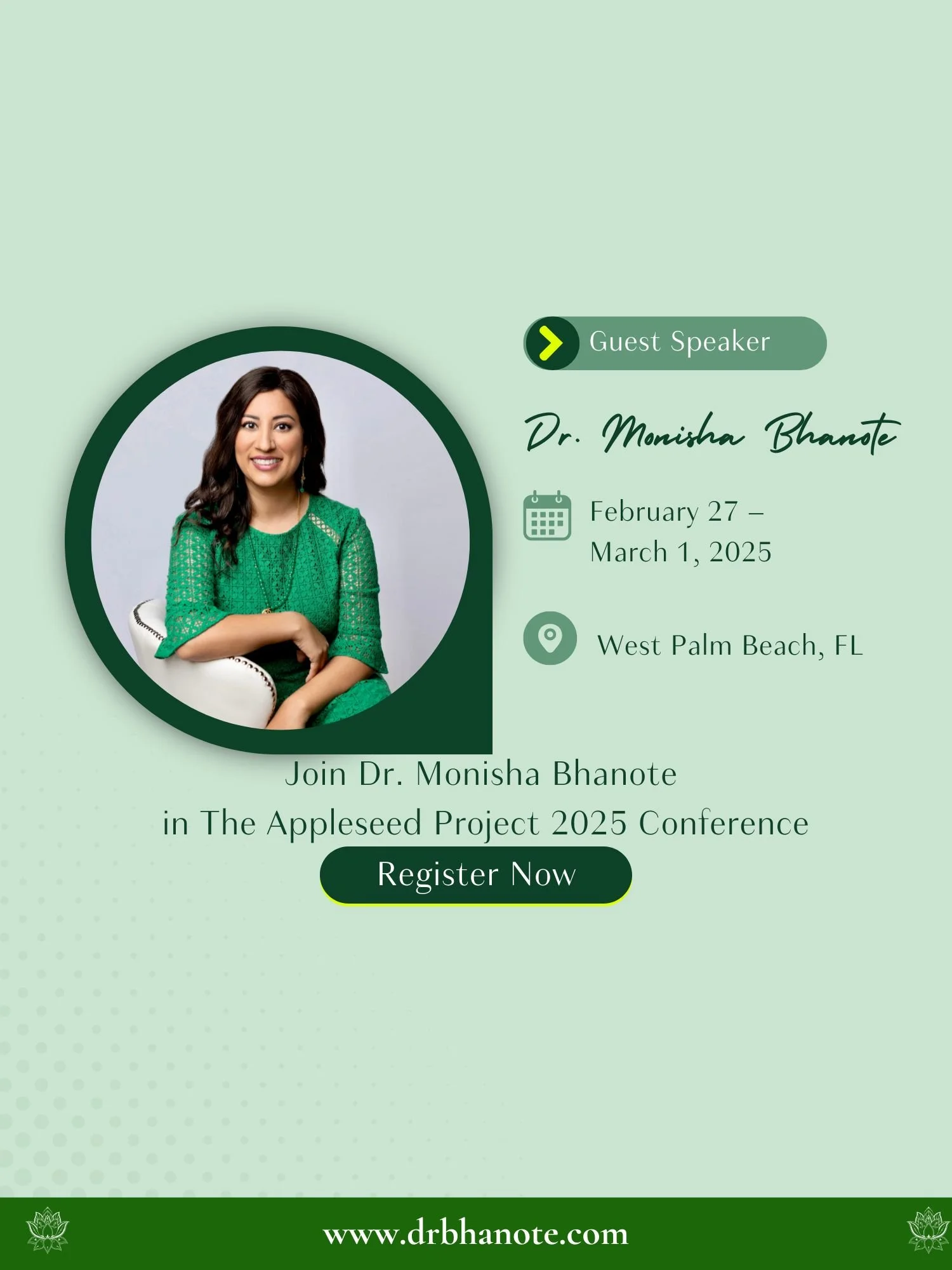 Annie Appleseed Project 2025 | Cancer Wellness Revolution with Dr. Monisha Bhanote