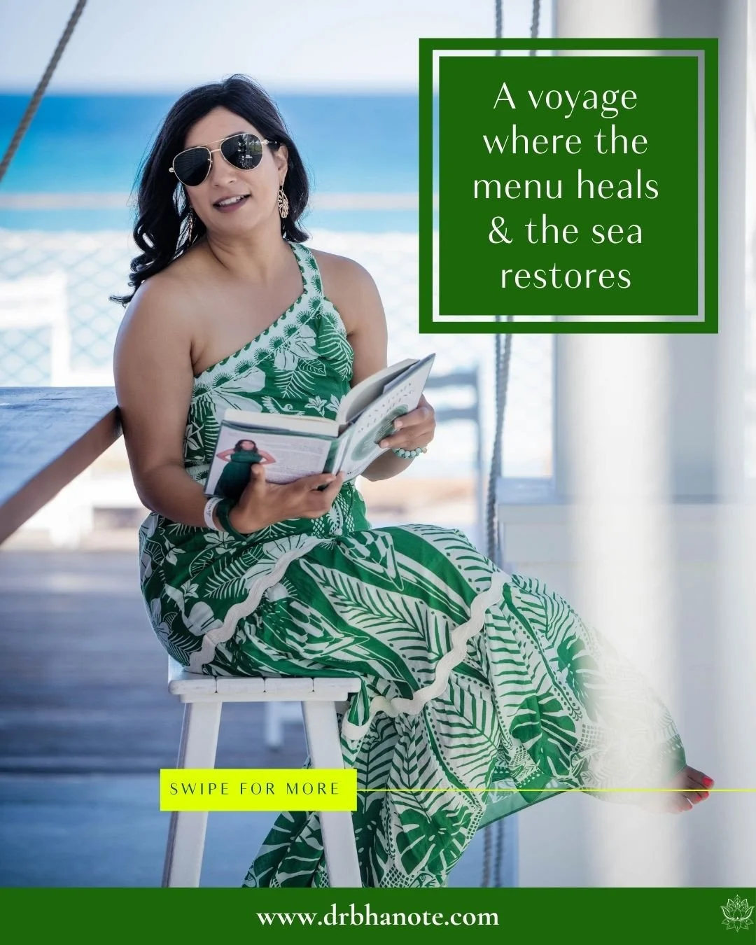 🌊 What if your next vacation didn&rsquo;t just offer rest&mdash;but regeneration?⁠
⁠
I&rsquo;m honored to return to Holistic Holiday at Sea 2026, a plant-based voyage where medicine, mindfulness, and movement meet in one transformative experience.⁠
