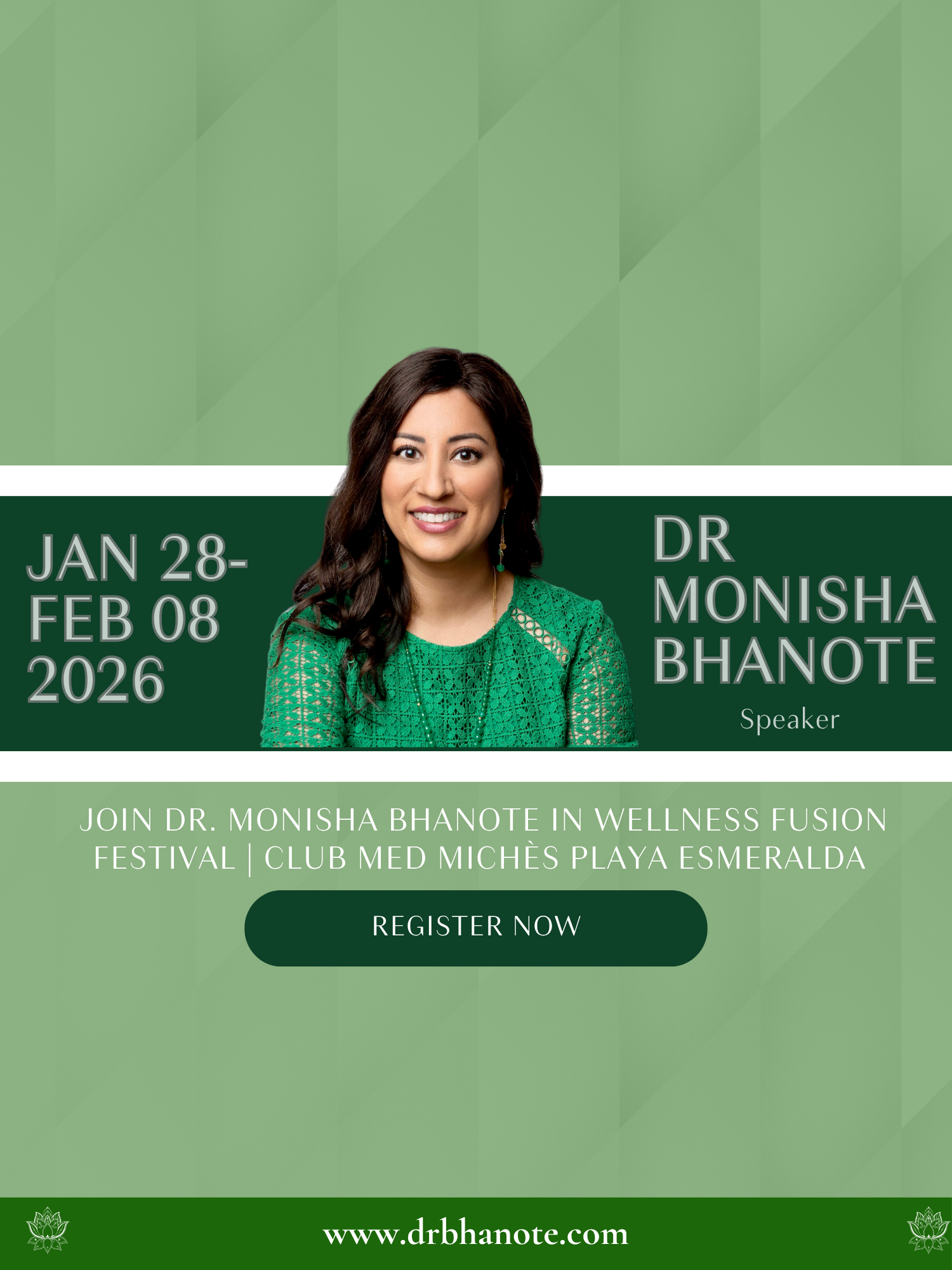 Wellness Fusion Festival at Club Med Michès Playa Esmeralda | Featuring Dr. Monisha Bhanote