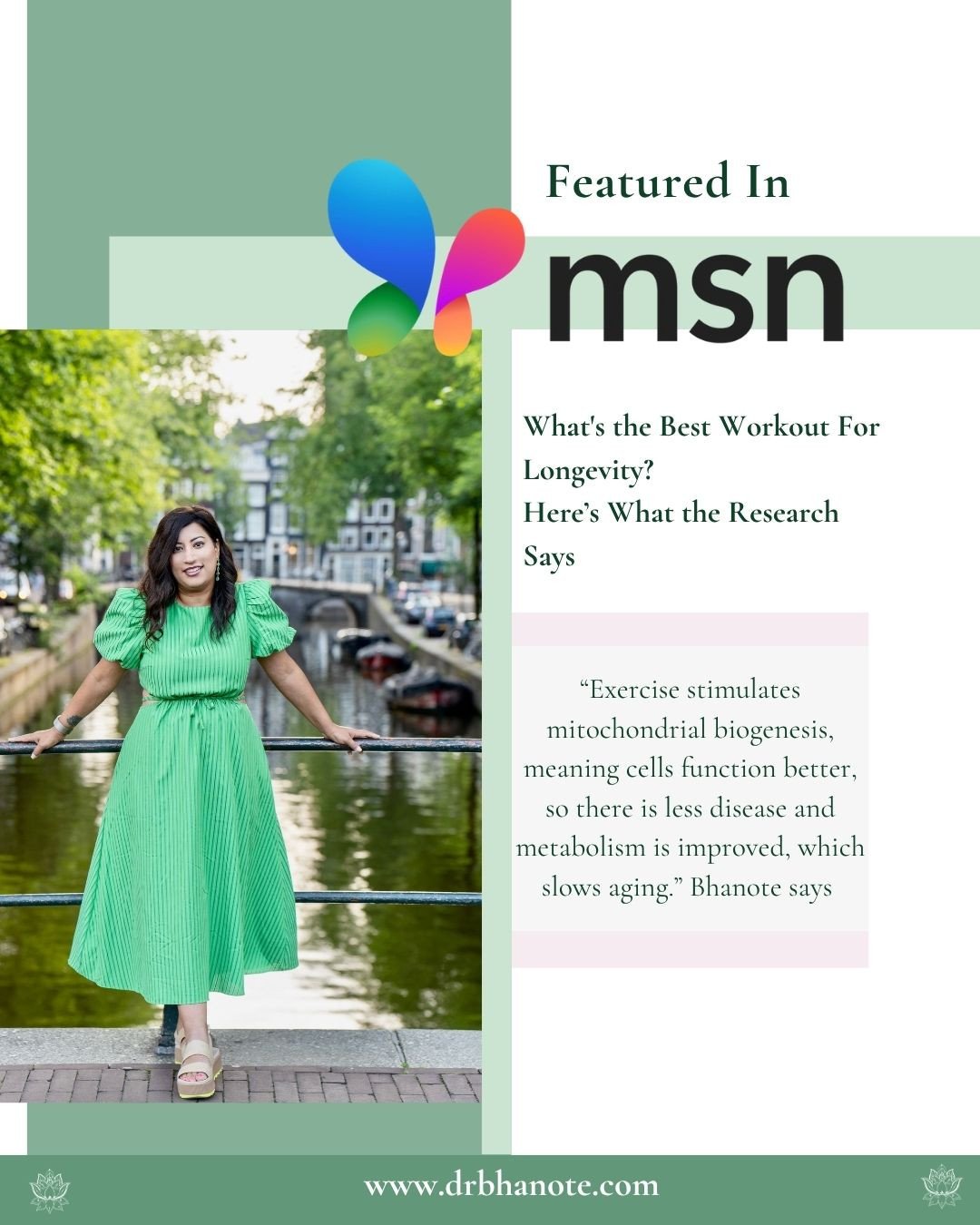 🔥 FEATURED IN MSN: What&rsquo;s the BEST Workout for Longevity?⁠
⁠
I was recently interviewed for a feature on MSN, diving into one of my favorite topics: how movement directly impacts how we age.⁠
⁠
In the article, I shared a core truth I teach all