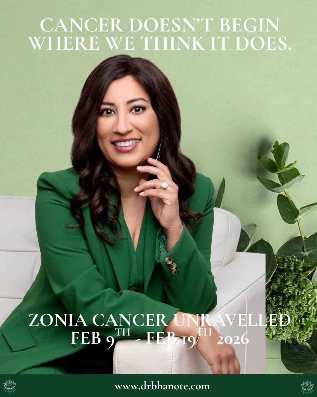 Most people are told cancer is &ldquo;bad luck&rdquo; or something written in their genes. 🧬⁠
⁠
But here&rsquo;s what most people don&rsquo;t know: only 5&ndash;10% of cancers are genetic. The other 90% develop because of the environment inside your