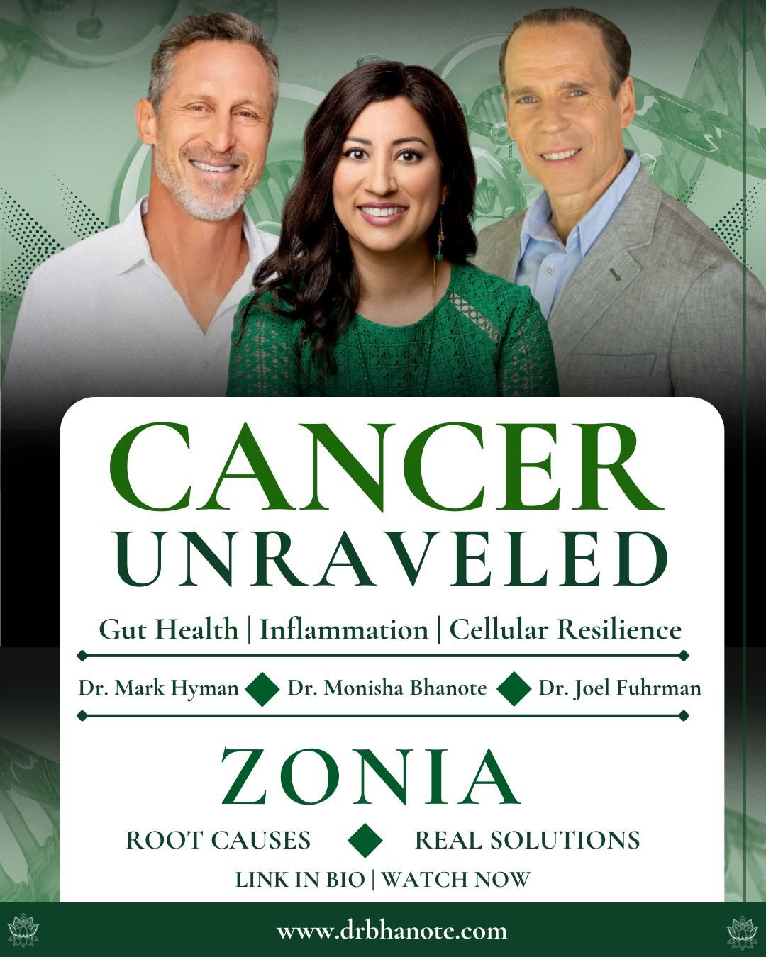 Cancer doesn&rsquo;t begin overnight&mdash;and it rarely begins with your genes.⁠
⁠
What most people are never told is this:⁠
your body is constantly deciding whether cells repair&hellip; or spiral.⁠
⁠
That decision is influenced by your internal ter