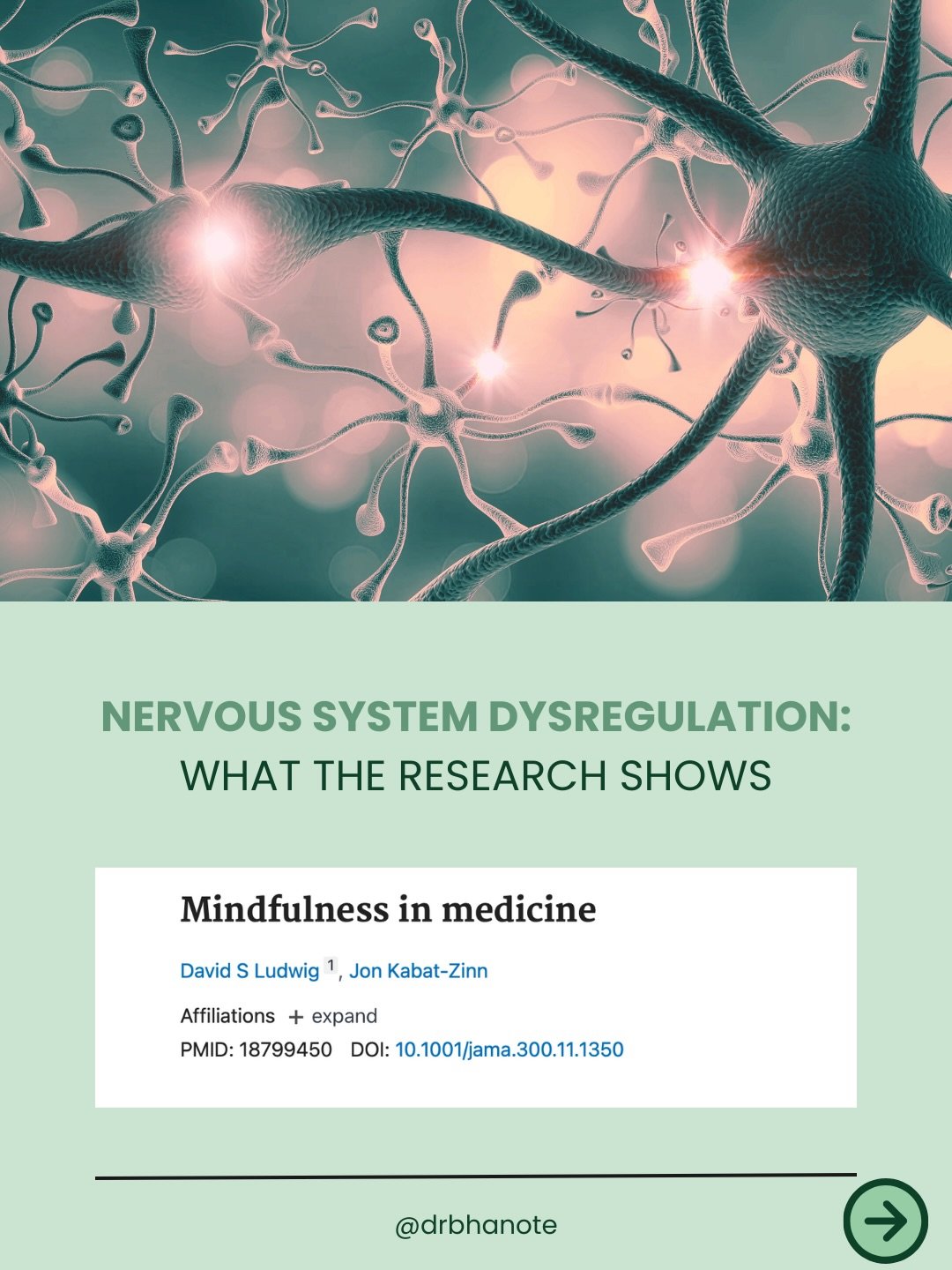 Save this if you want to understand why nervous system regulation matters for long-term health.

Chronic stress is not just emotional-it&rsquo;s biological.
Research shows that nervous system dysregulation increases inflammation, disrupts gut functio