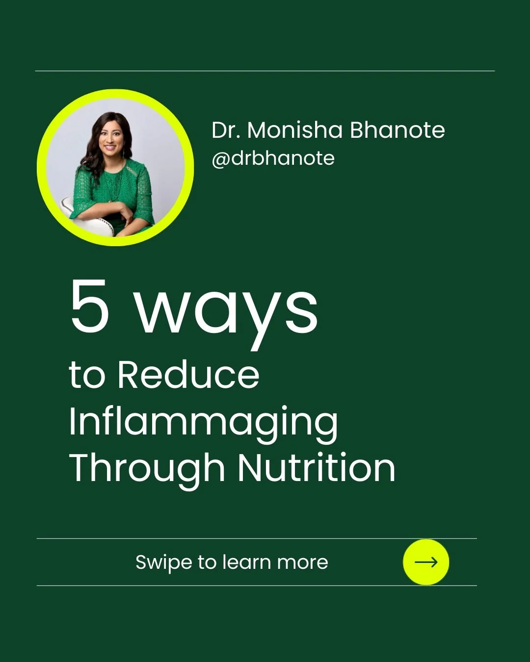 Save this if you&rsquo;ve never heard the word inflammaging - but you feel it.

Inflammaging is low-grade, chronic inflammation that quietly accelerates aging.

It&rsquo;s not dramatic. It&rsquo;s subtle.
And it builds over time.

It can feel like:
&