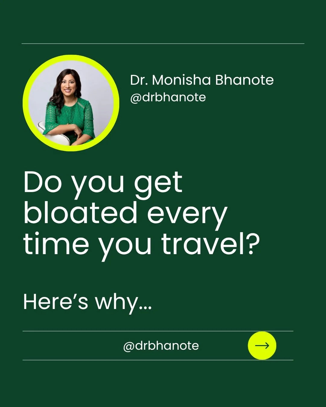 If you feel more bloated when you travel&hellip; you&rsquo;re not imagining it.

Your gut is deeply connected to your routine&mdash;your sleep, your stress levels, your hydration, even your environment. When all of that shifts at once, your digestive