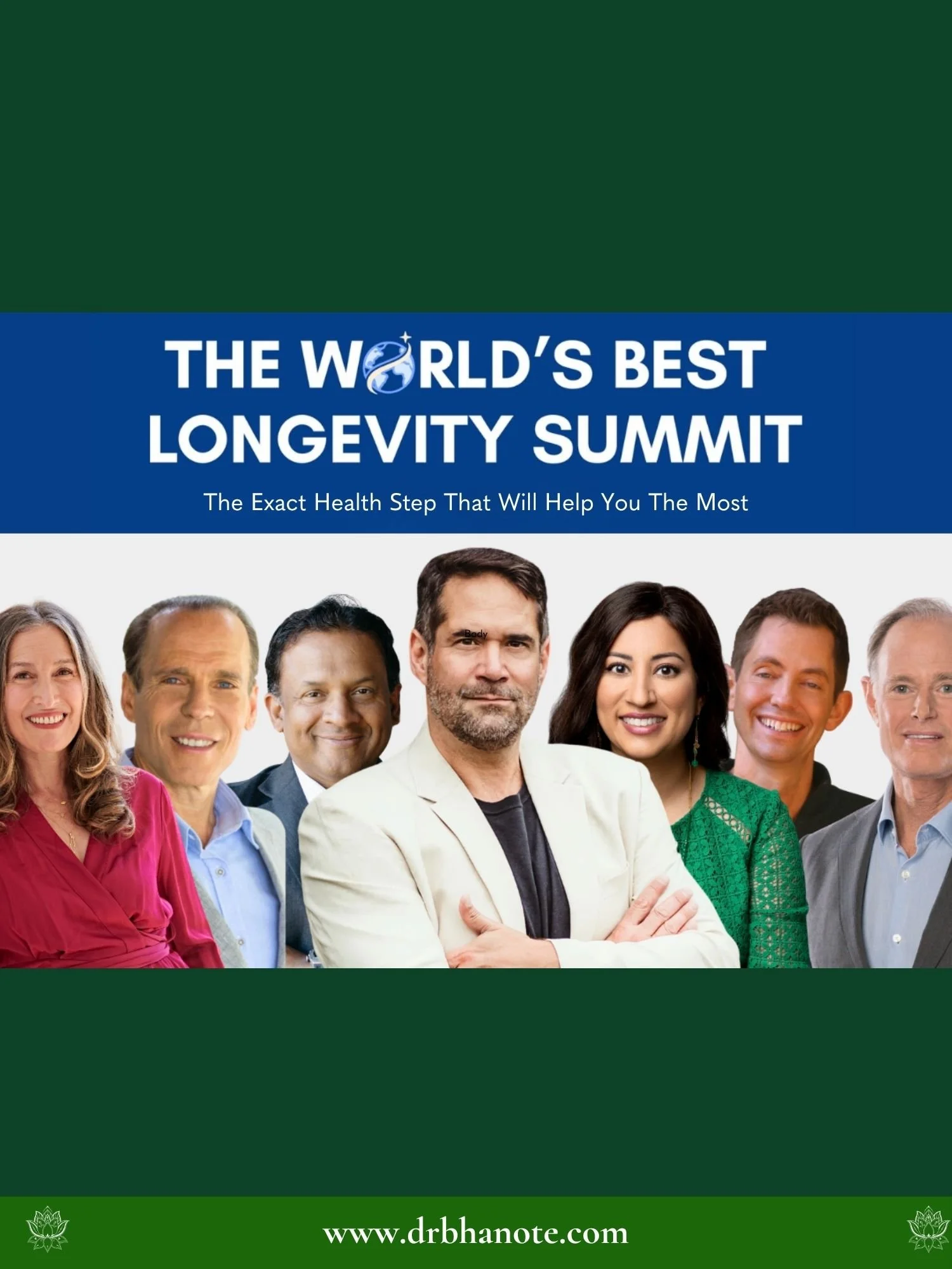 The World’s BEST Longevity Summit 2026 | Featuring Dr. Monisha Bhanote