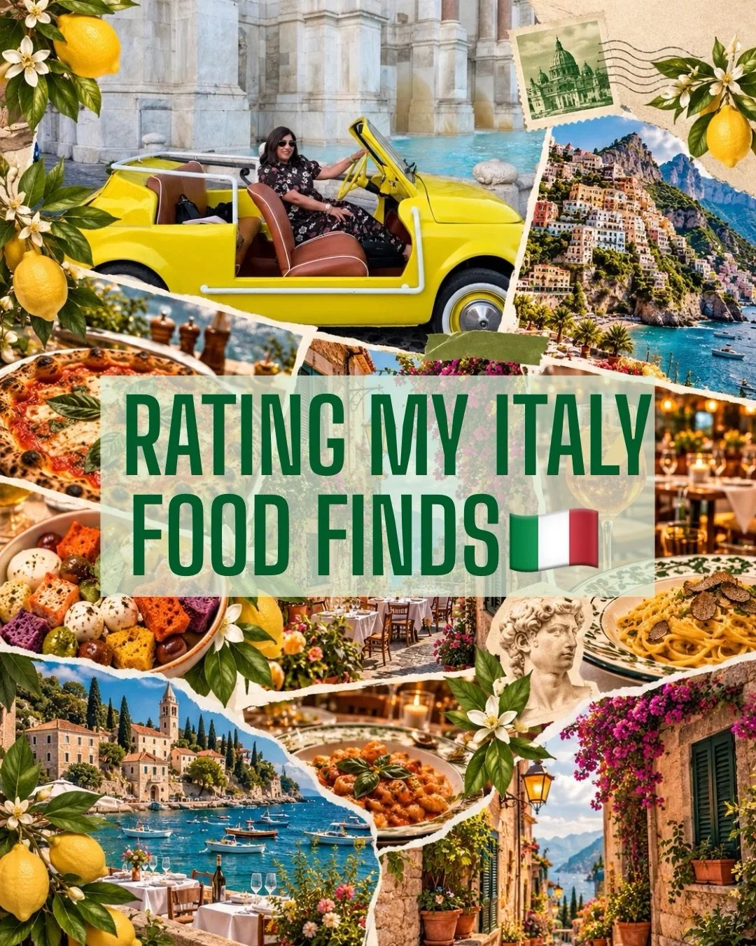🇮🇹 Who says eating plant-based while traveling means missing out? 🌱✨

When most people think of food in Italy, pizza, pasta, and gelato come to mind. But during my time in Rome, I wanted to explore something different: the variety of plant-based o