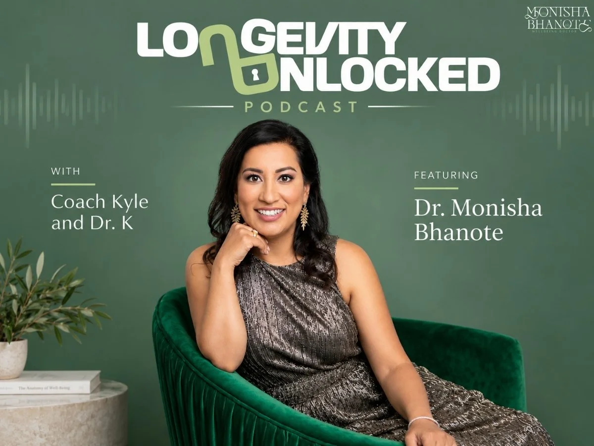 The Longevity Unlocked Podcast featuring Dr. Bhanote