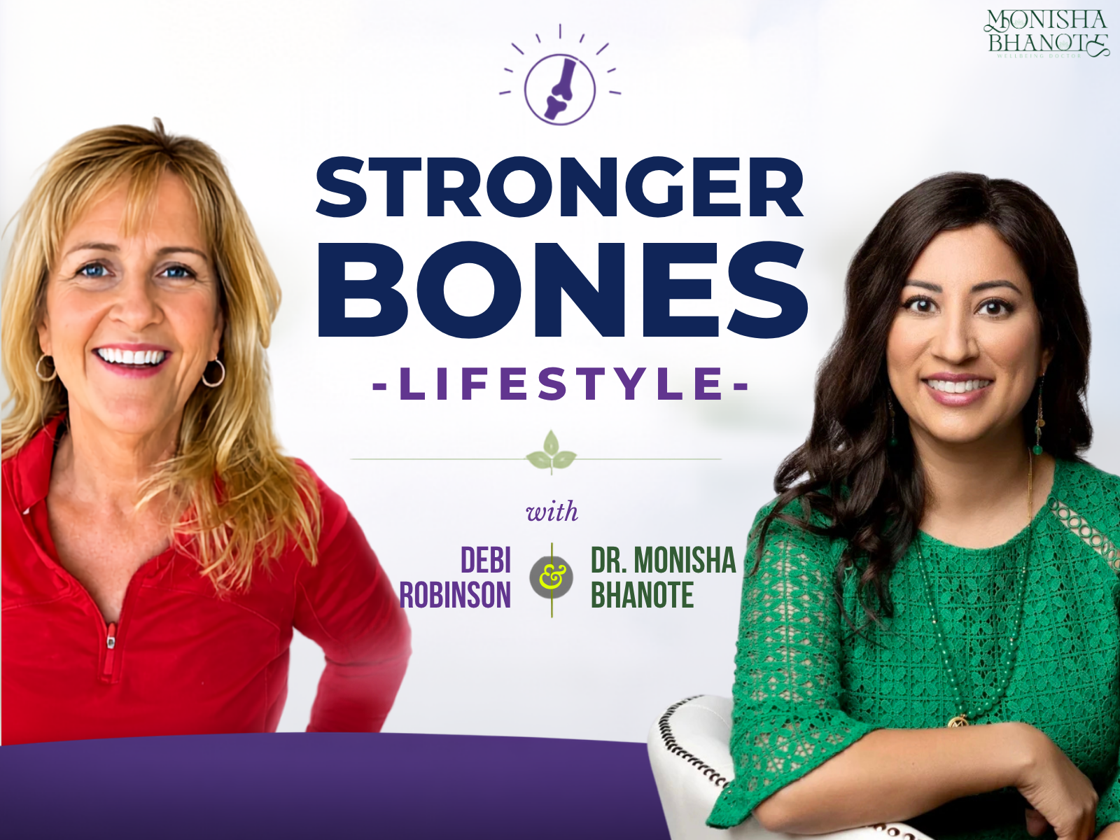 Stronger Bones Lifestyle Podcast featuring Dr. Bhanote