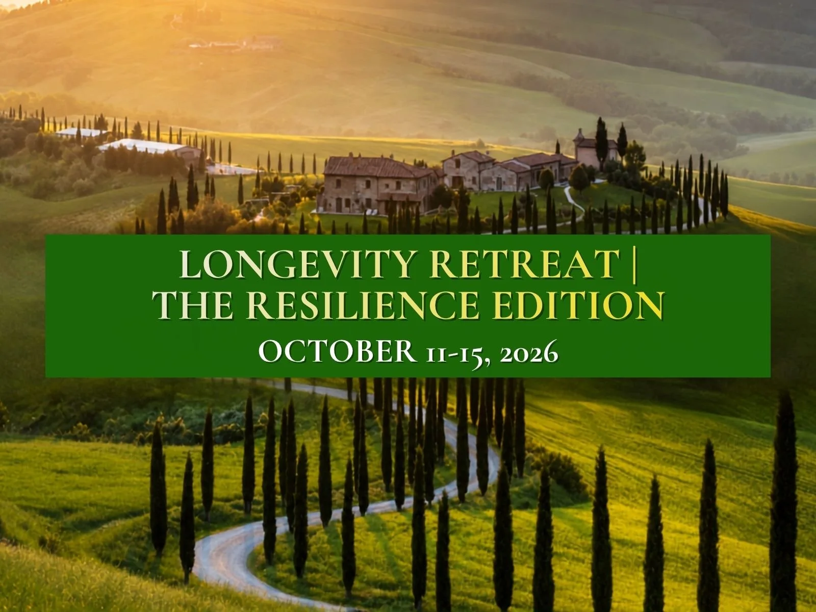 Tuscany Retreat | Dr. Monisha Bhanote