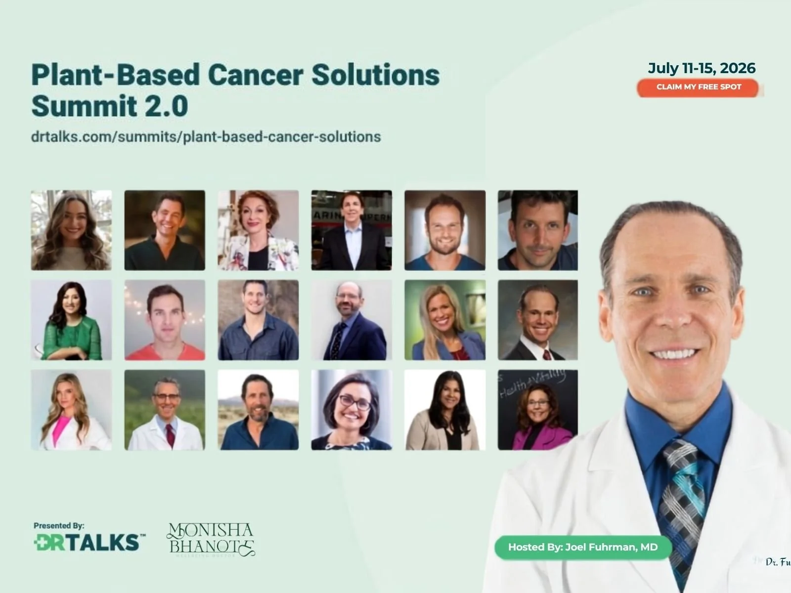 Dr. Bhanote at Plant Based Cancer Solution Summit 2.0