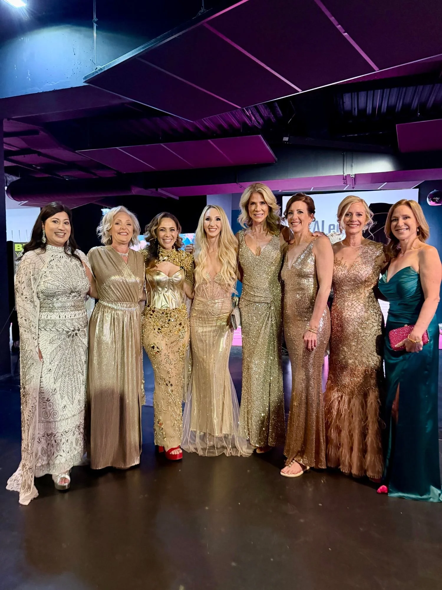 Dr. Bhanote and friends at the Cannes Film Festival