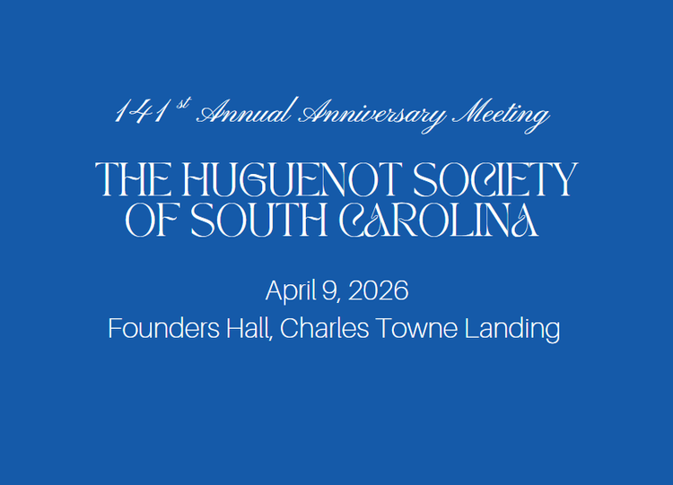 Huguenot Society of SC