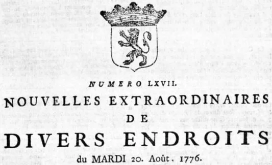 News of the Battle of Sullivan’s Island in the Netherlands