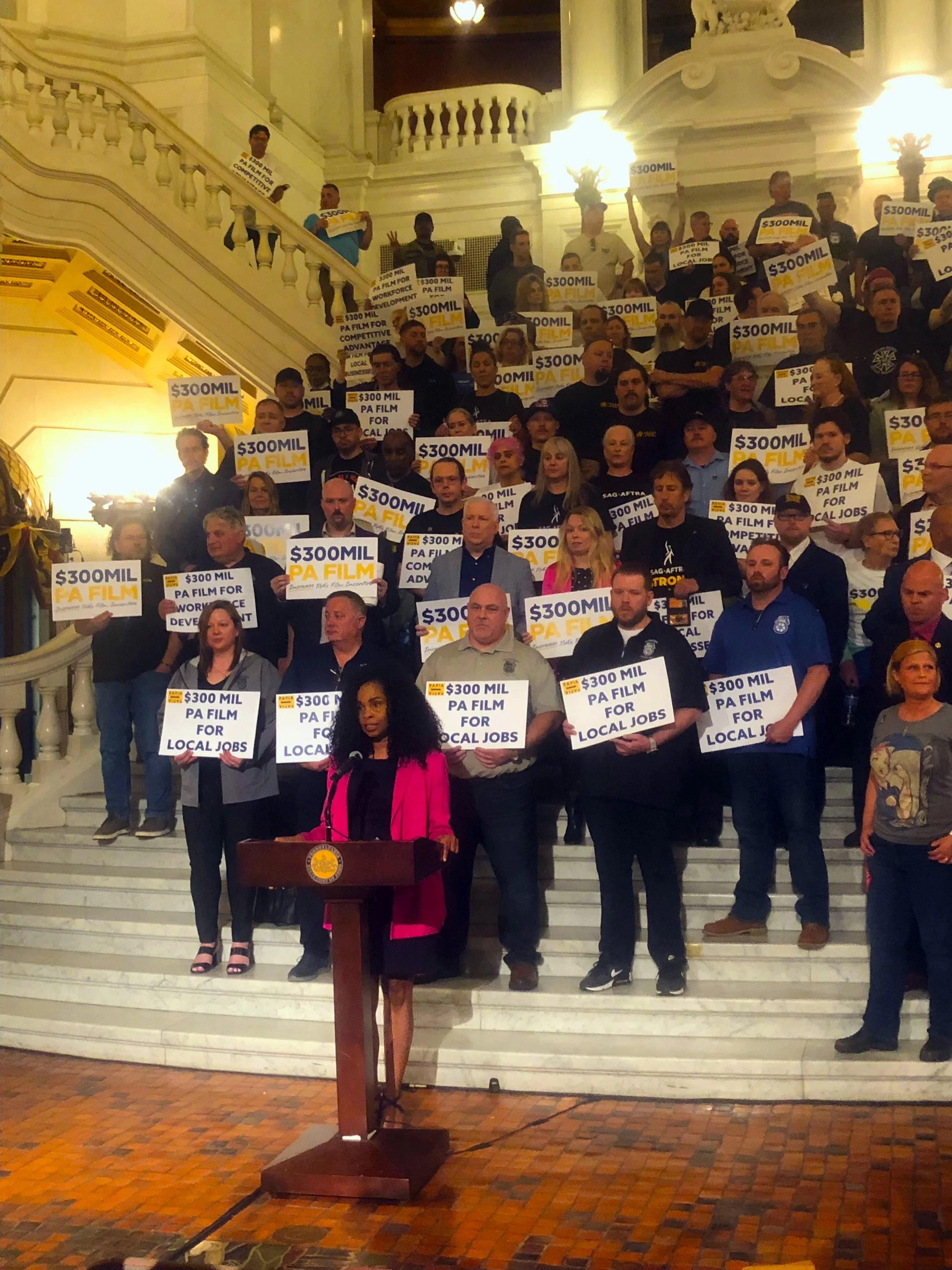 Reading Film Office goes to Harrisburg to support an increase in the Film tax credit