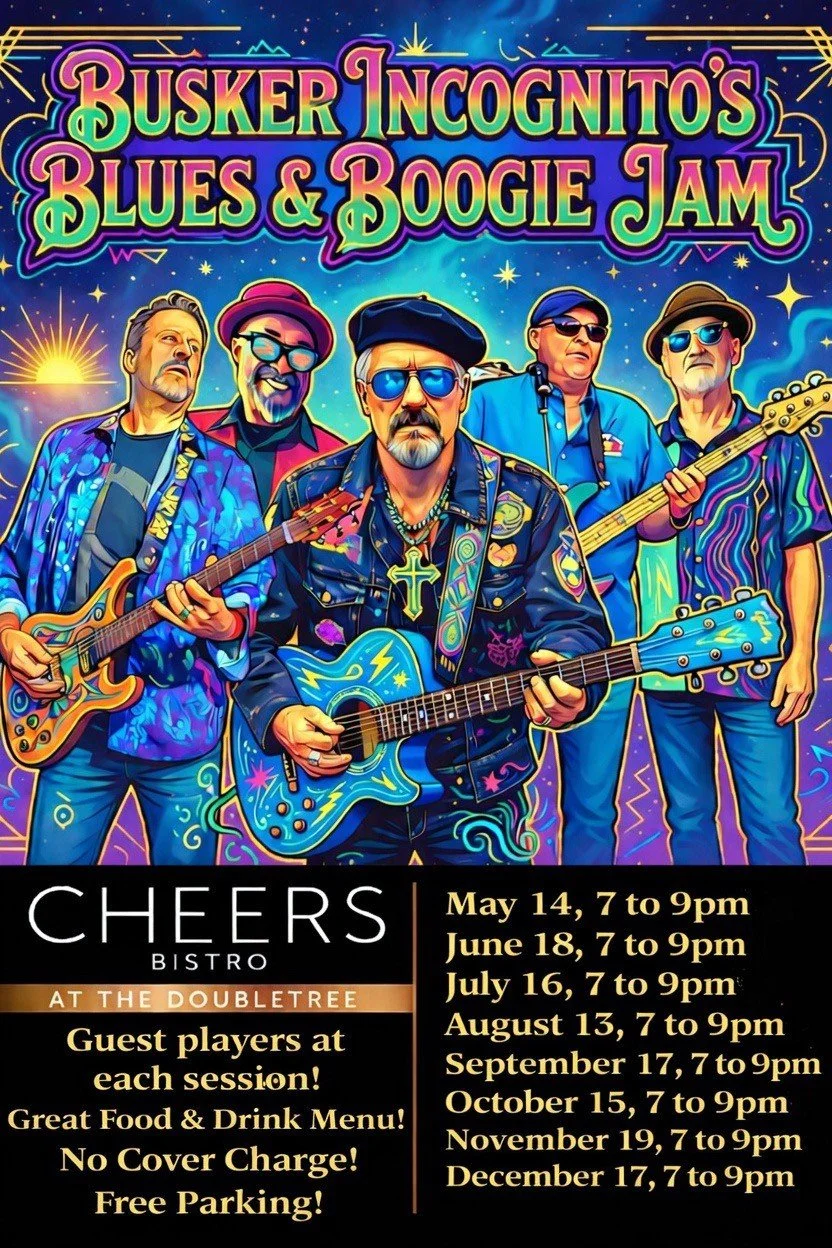 Monthly Blues &amp; Boogie Jam Series at Cheers Bistro, DoubleTree Hotel - Reading, Will Begin On May 14, 7 to 9pm