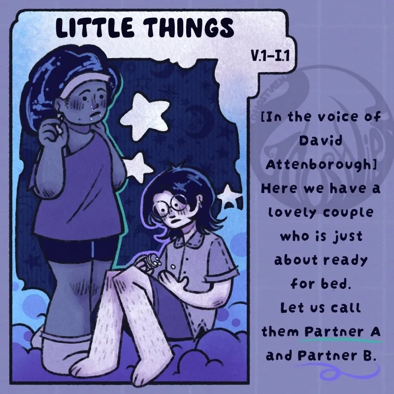 "Little Things" - Digital, 10x10 in