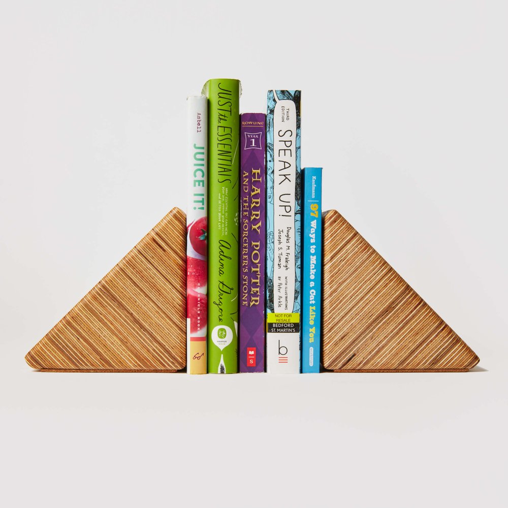 DIY Modern Wooden Bookends that Look Super Expensive but aren't!