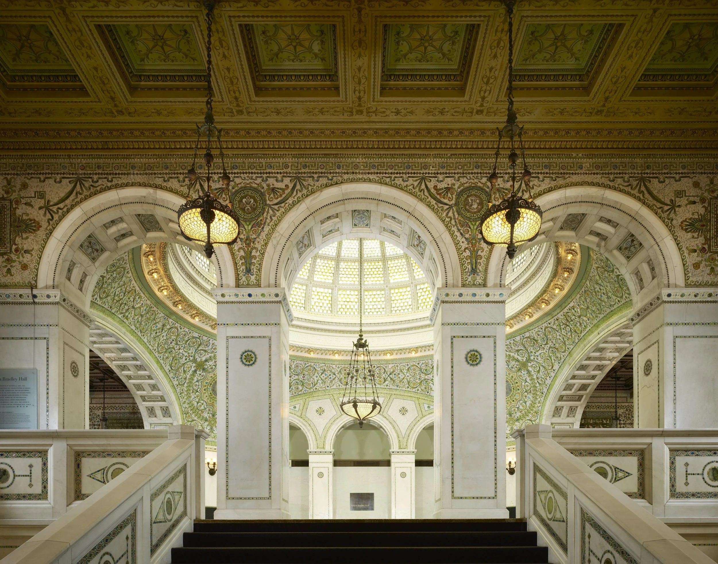 Chicago Cultural Center - Domes Restoration