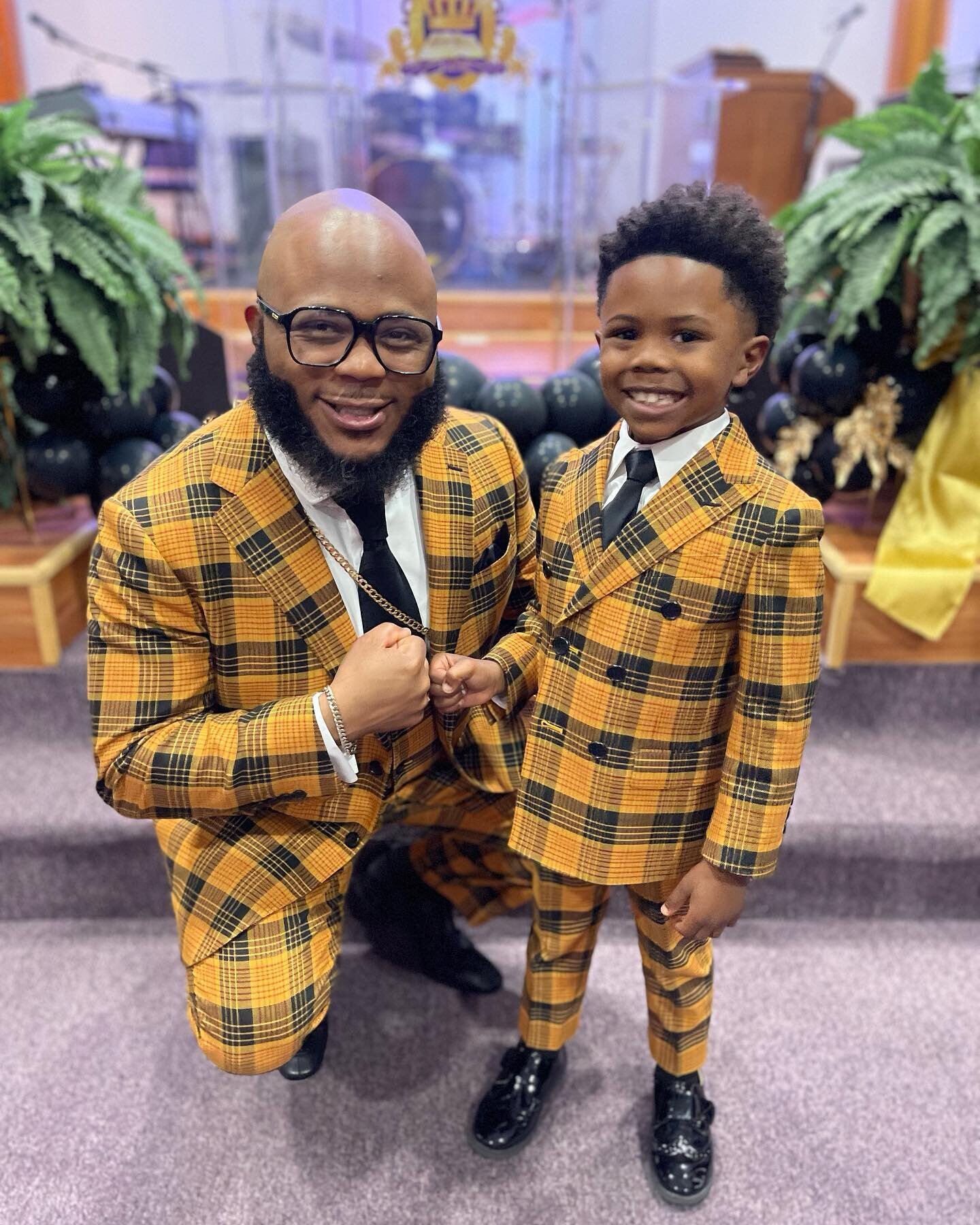 I love a good #FatherSon #ensemble, and the Coppetts are some of the best to do it! S/O for the fit pics! Y&rsquo;all did that! 🙌🏽
